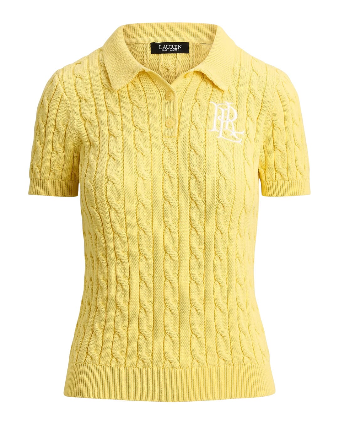 Lauren By Ralph Lauren Jumpers Lauren By Ralph Lauren Natrissa Ss Pullover Yellow Jumper