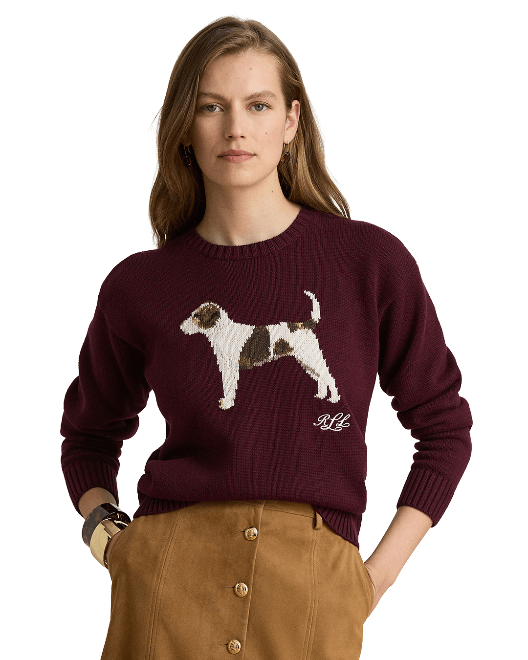 Lauren By Ralph Lauren Jumpers Lauren by Ralph Lauren Red Pullover Sweater