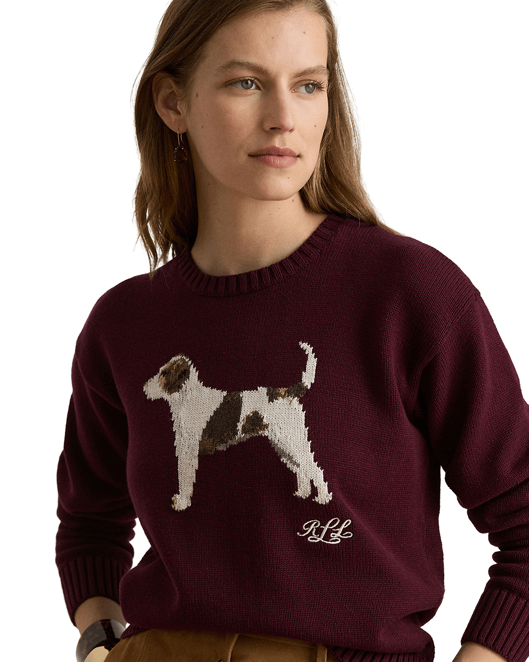Lauren By Ralph Lauren Jumpers Lauren by Ralph Lauren Red Pullover Sweater