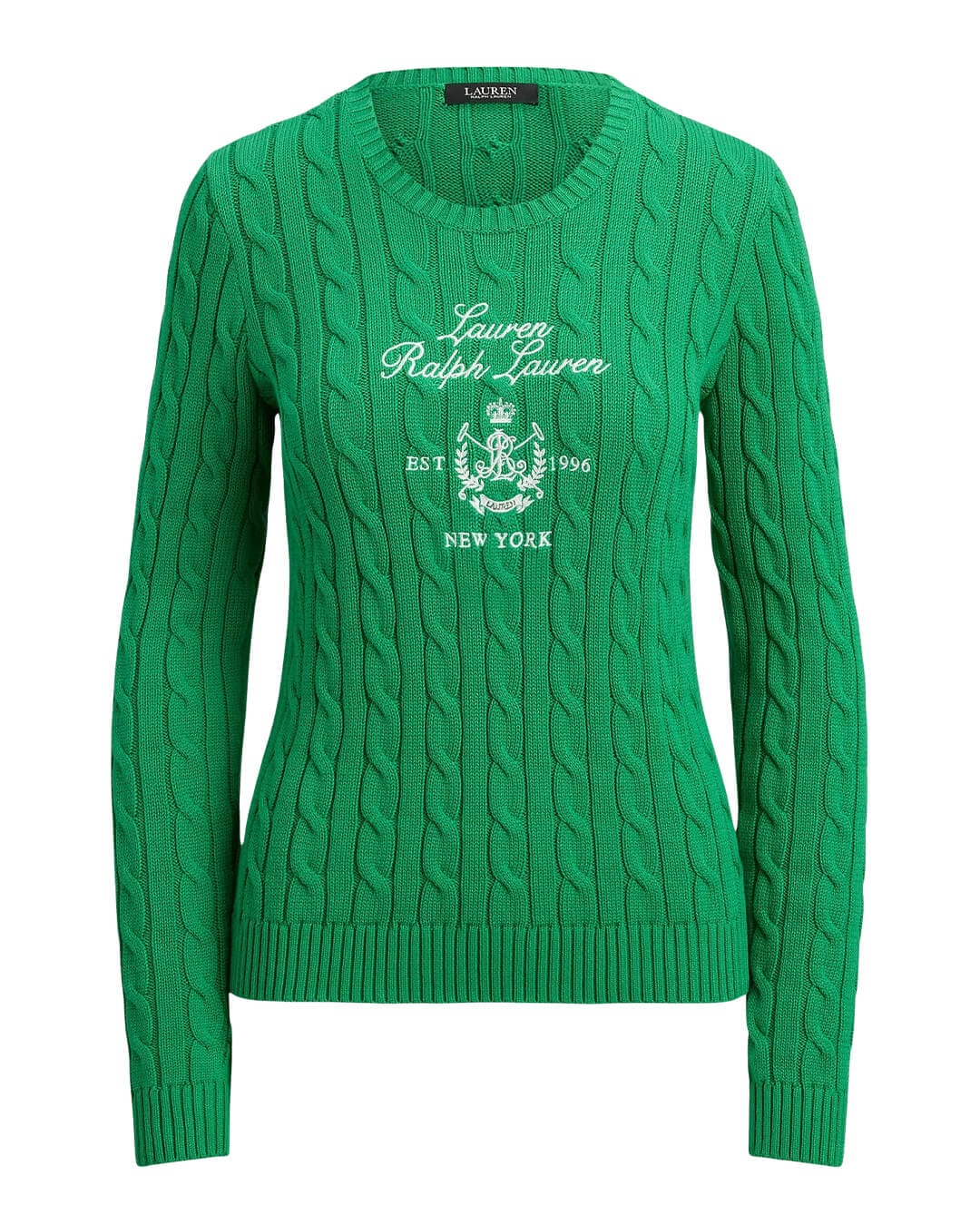 Lauren By Ralph Lauren Jumpers Lauren By Ralph Lauren Rinett Ls Pullover Green Jumper