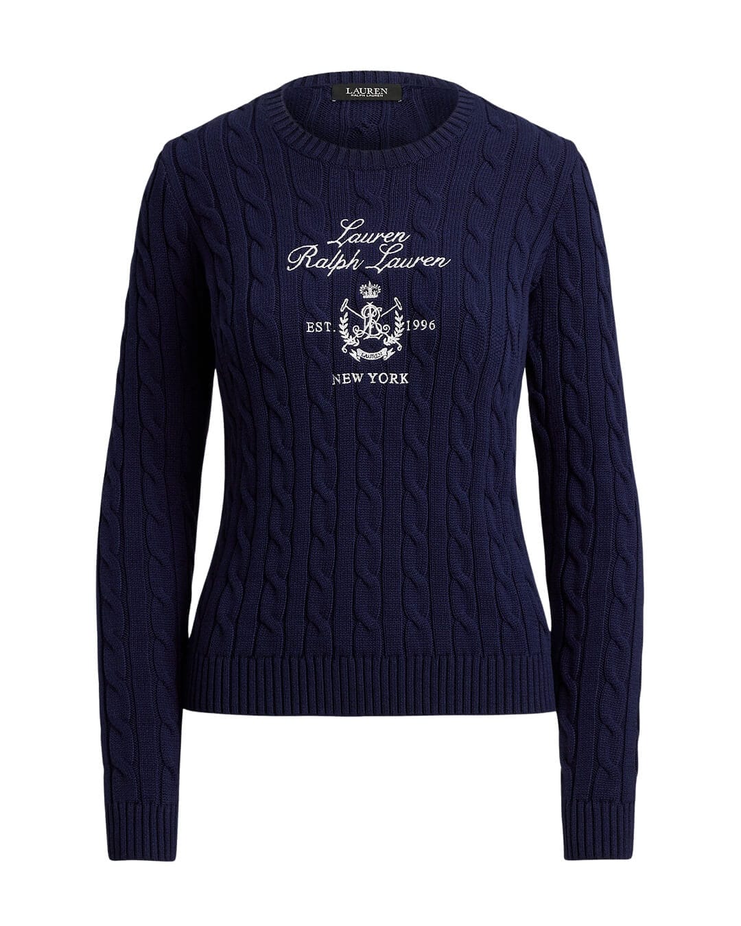 Lauren By Ralph Lauren Jumpers Lauren By Ralph Lauren Rinett Ls Pullover Navy Jumper