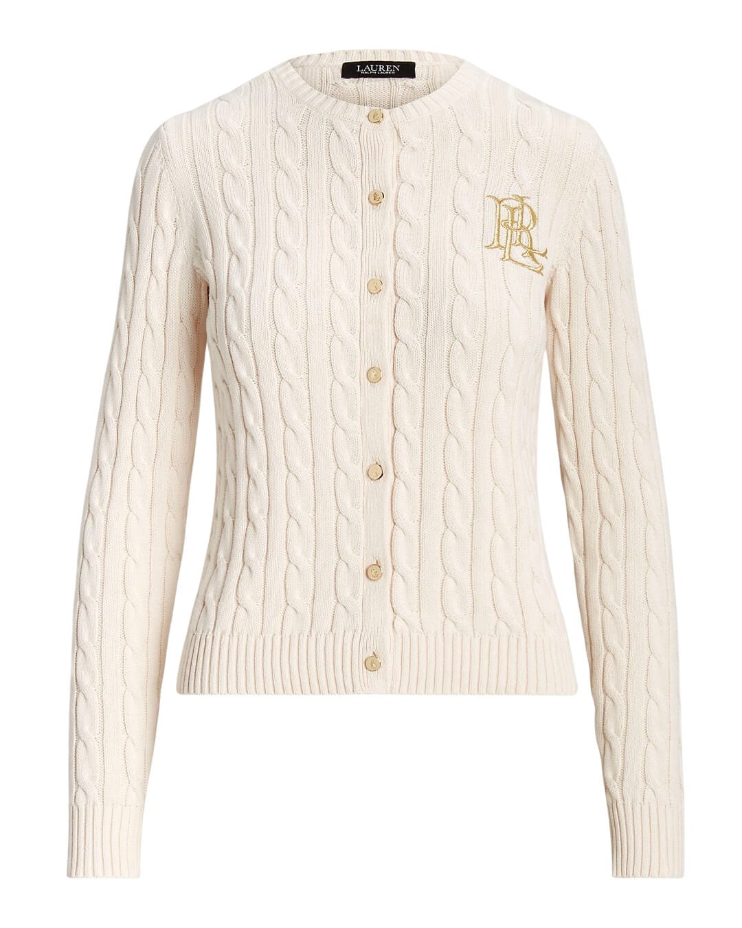 Lauren By Ralph Lauren Jumpers RALHAN LS CARDIGAN NATURAL
