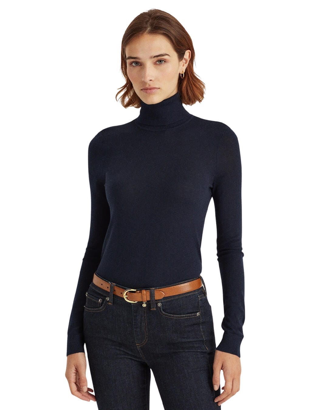 Lauren By Ralph Lauren Jumpers ZOE-LONG SLEEVE-SWEATER LAUREN NAVYAW23