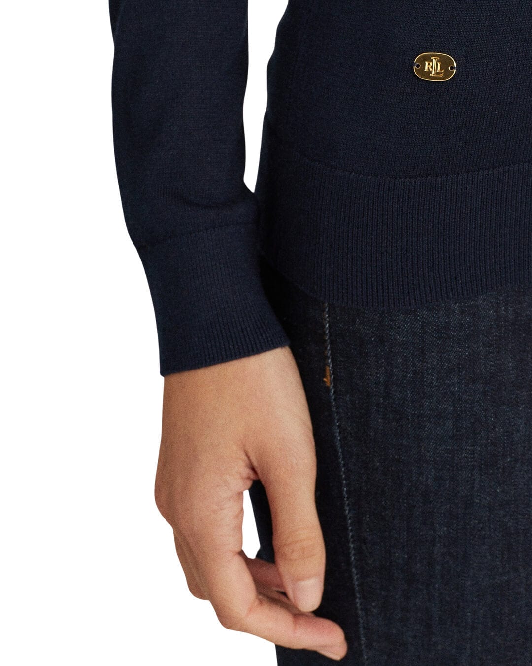 Lauren By Ralph Lauren Jumpers ZOE-LONG SLEEVE-SWEATER LAUREN NAVYAW23