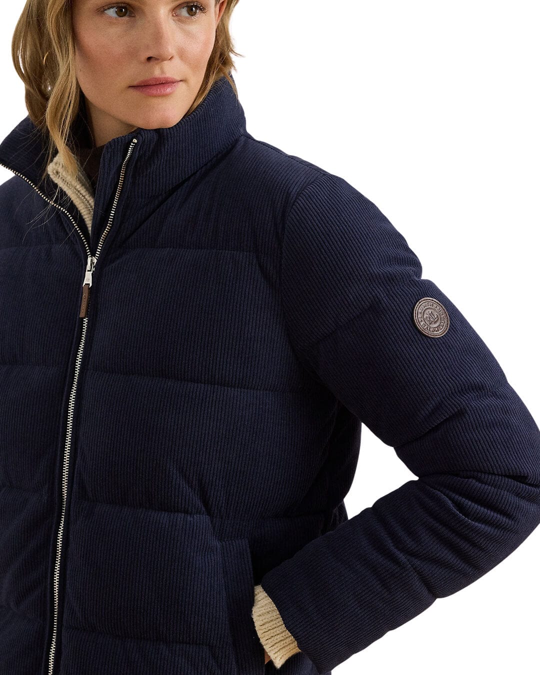 Lauren By Ralph Lauren Outerwear Lauren By Ralph Lauren Navy Insulated Coat
