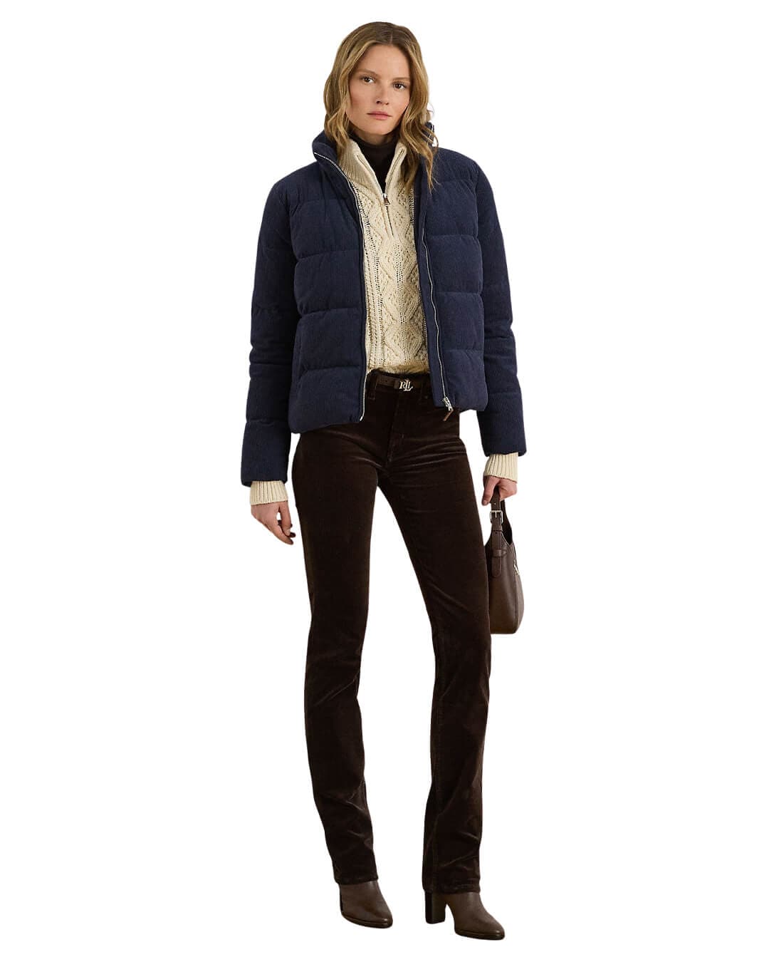 Lauren By Ralph Lauren Outerwear Lauren By Ralph Lauren Navy Insulated Coat