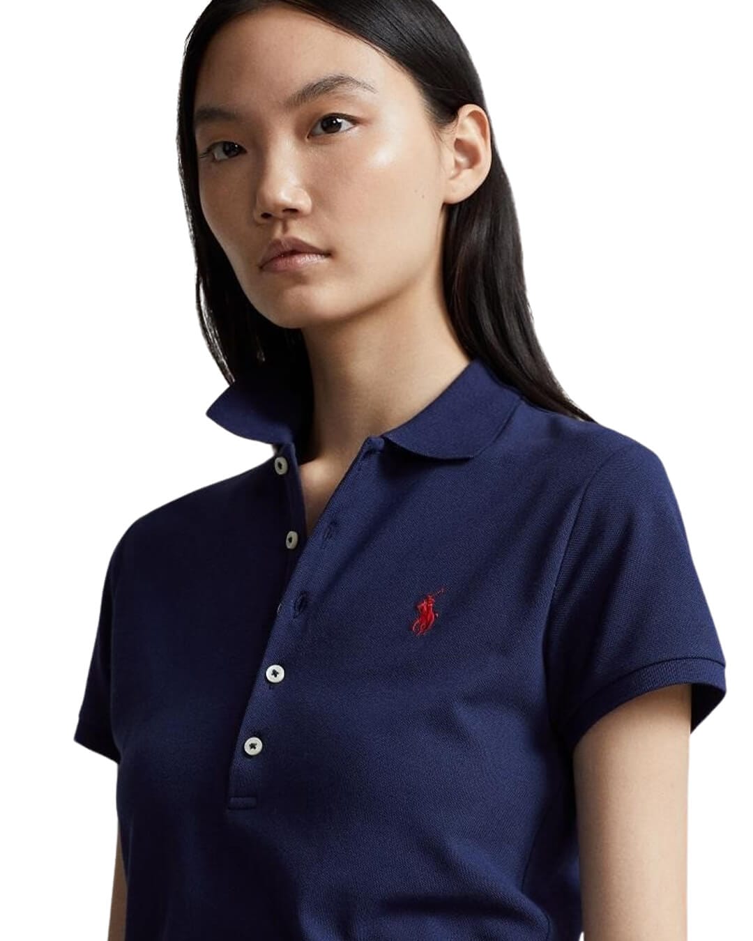 Lauren By Ralph Lauren Polo Shirts JULIE SS POLO SHIRT Navy SS24 211870245002