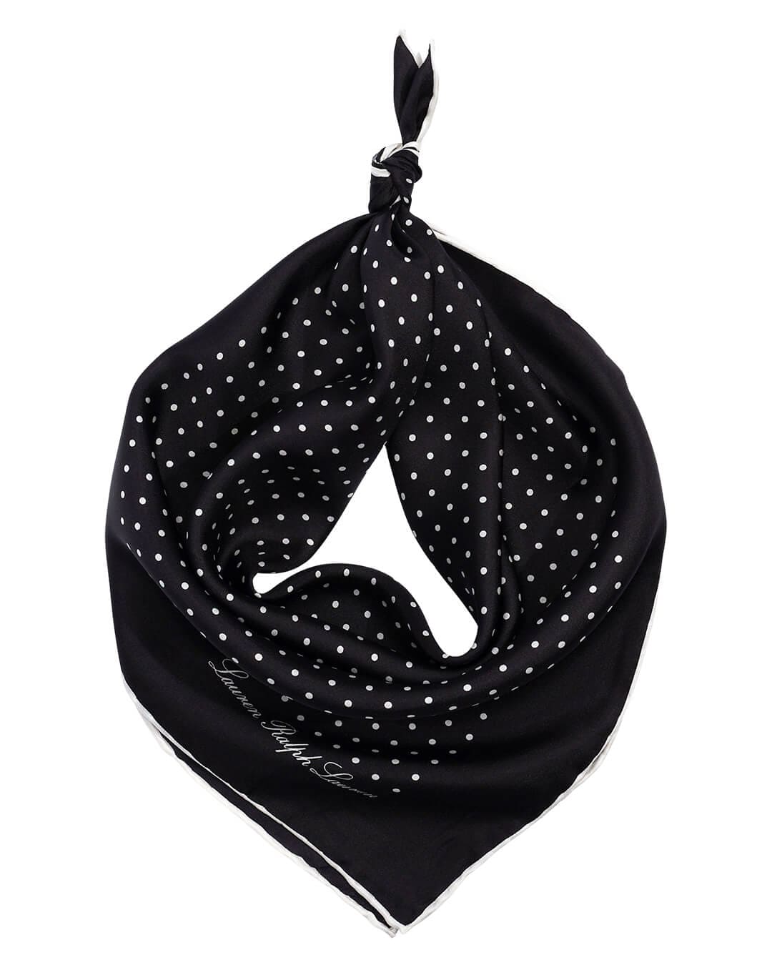 Lauren by Ralph Lauren Scarves ONE Lauren by Ralph Lauren SQUARE SCARF BLACK