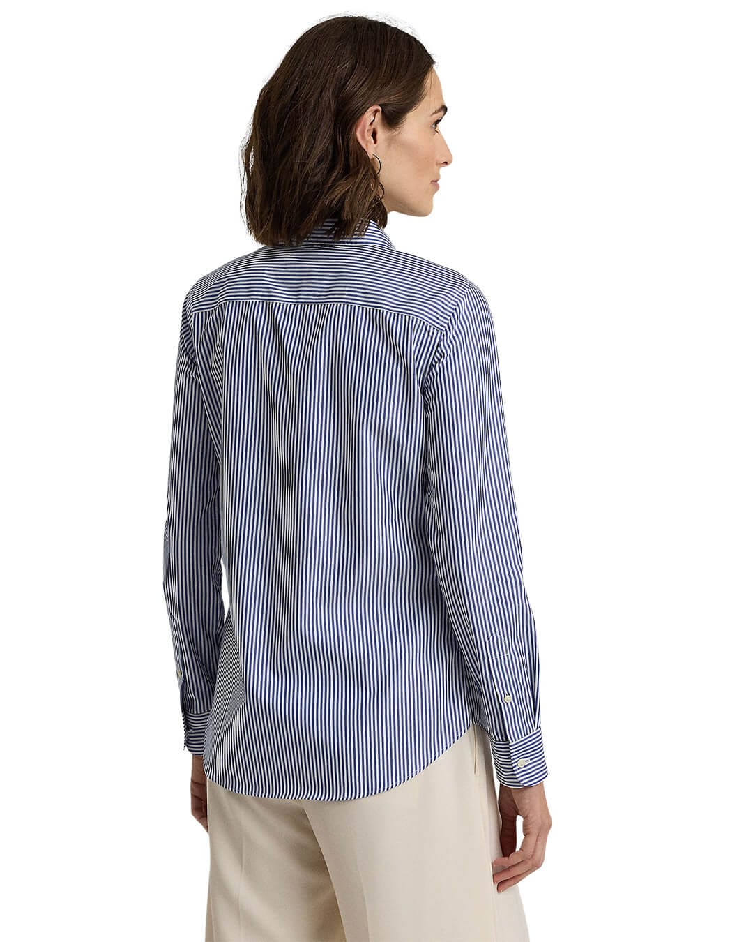 Lauren by Ralph Lauren Shirts Lauren by Ralph Lauren Blue Jamelko Button Front Shirt