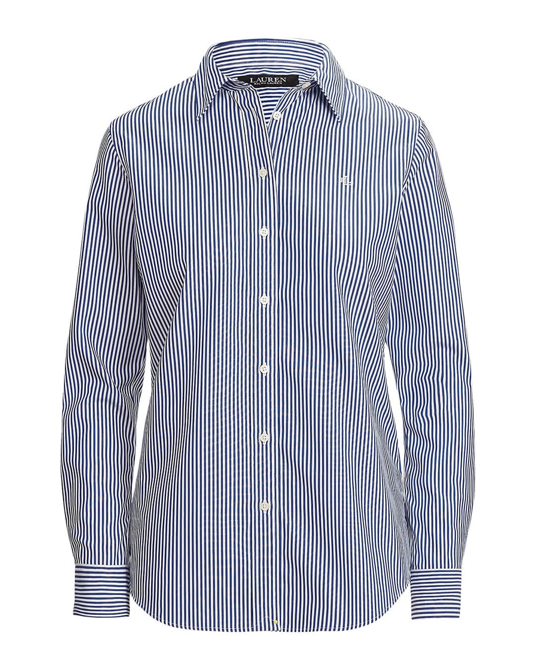 Lauren by Ralph Lauren Shirts Lauren by Ralph Lauren Blue Jamelko Button Front Shirt