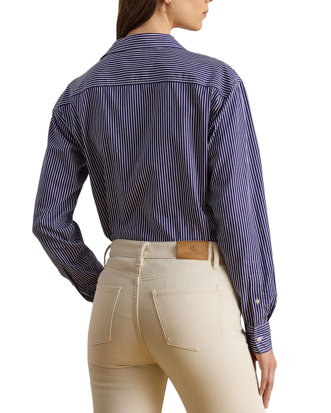 Lauren By Ralph Lauren Shirts Lauren By Ralph Lauren Kotta Ls Button Front Shirt Blue Shirt