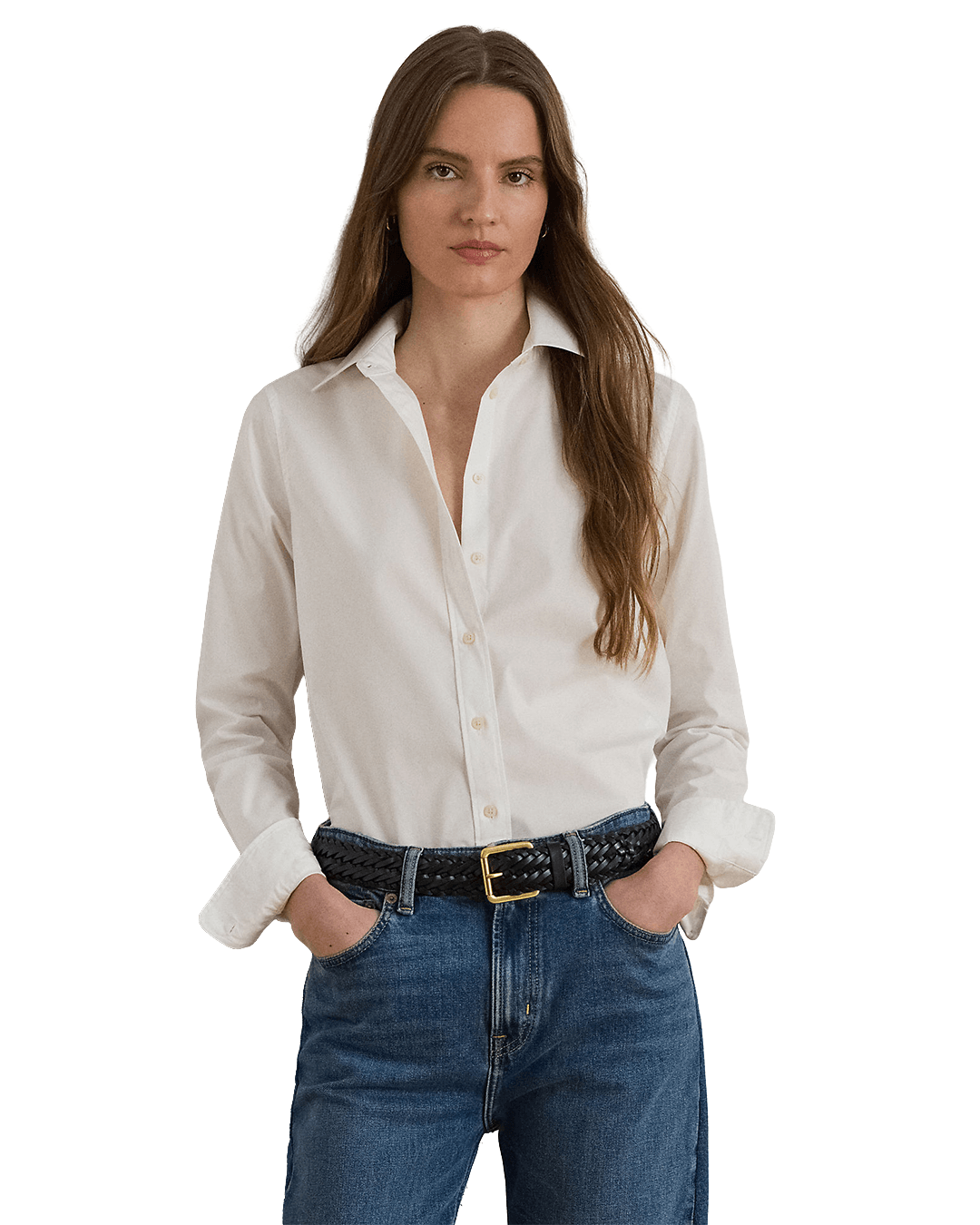 Lauren By Ralph Lauren Shirts Lauren By Ralph Lauren White Long Sleeve Shirt