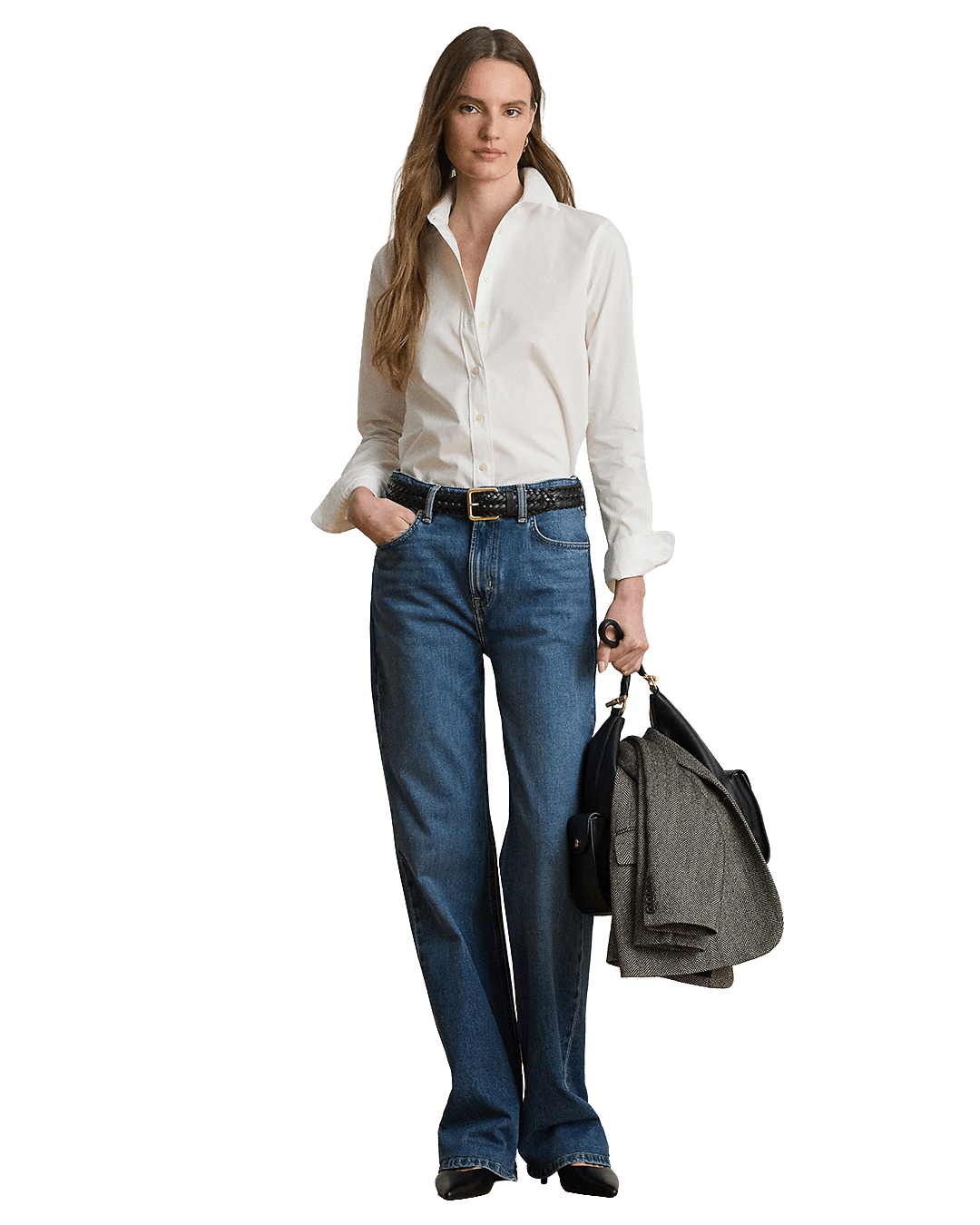 Lauren By Ralph Lauren Shirts Lauren By Ralph Lauren White Long Sleeve Shirt