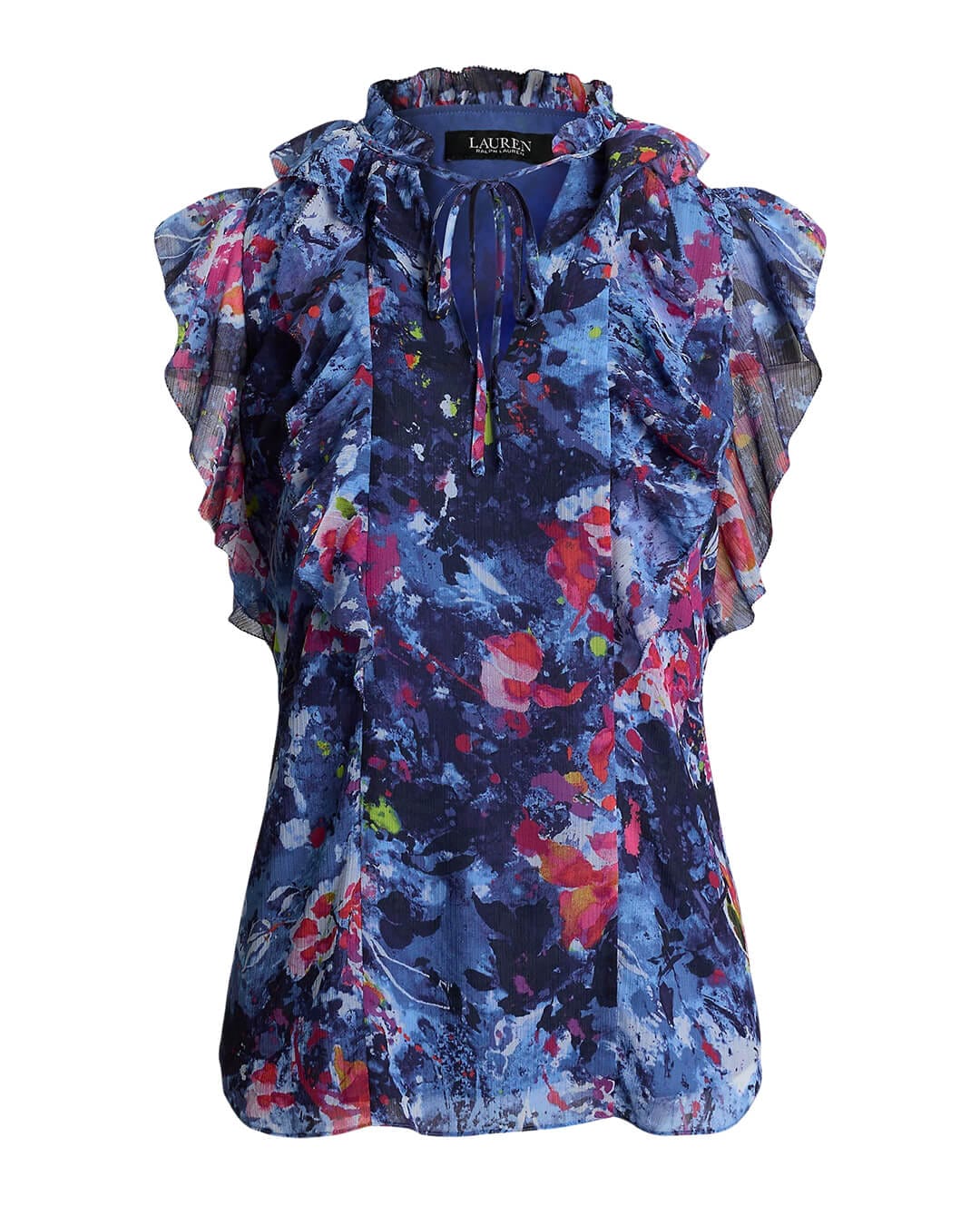 Lauren By Ralph Lauren Shirts PERLETTE SL BLOUSE BLUE