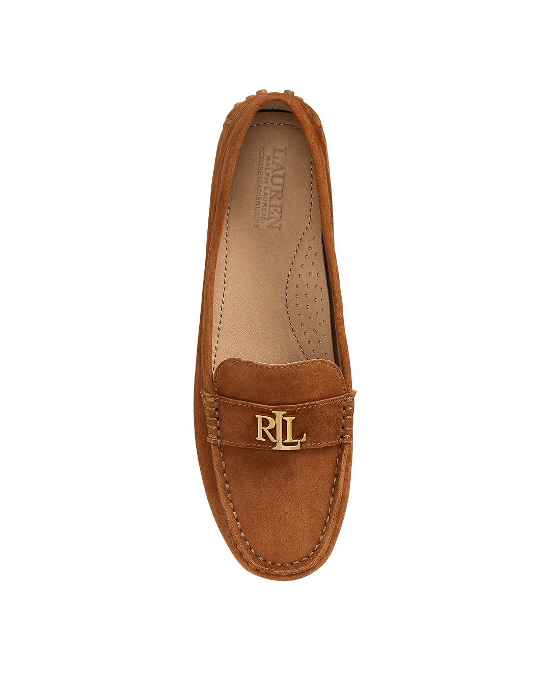 Lauren By Ralph Lauren Shoes Lauren Brown Lauren Barnsbury Suede Loafer Brown