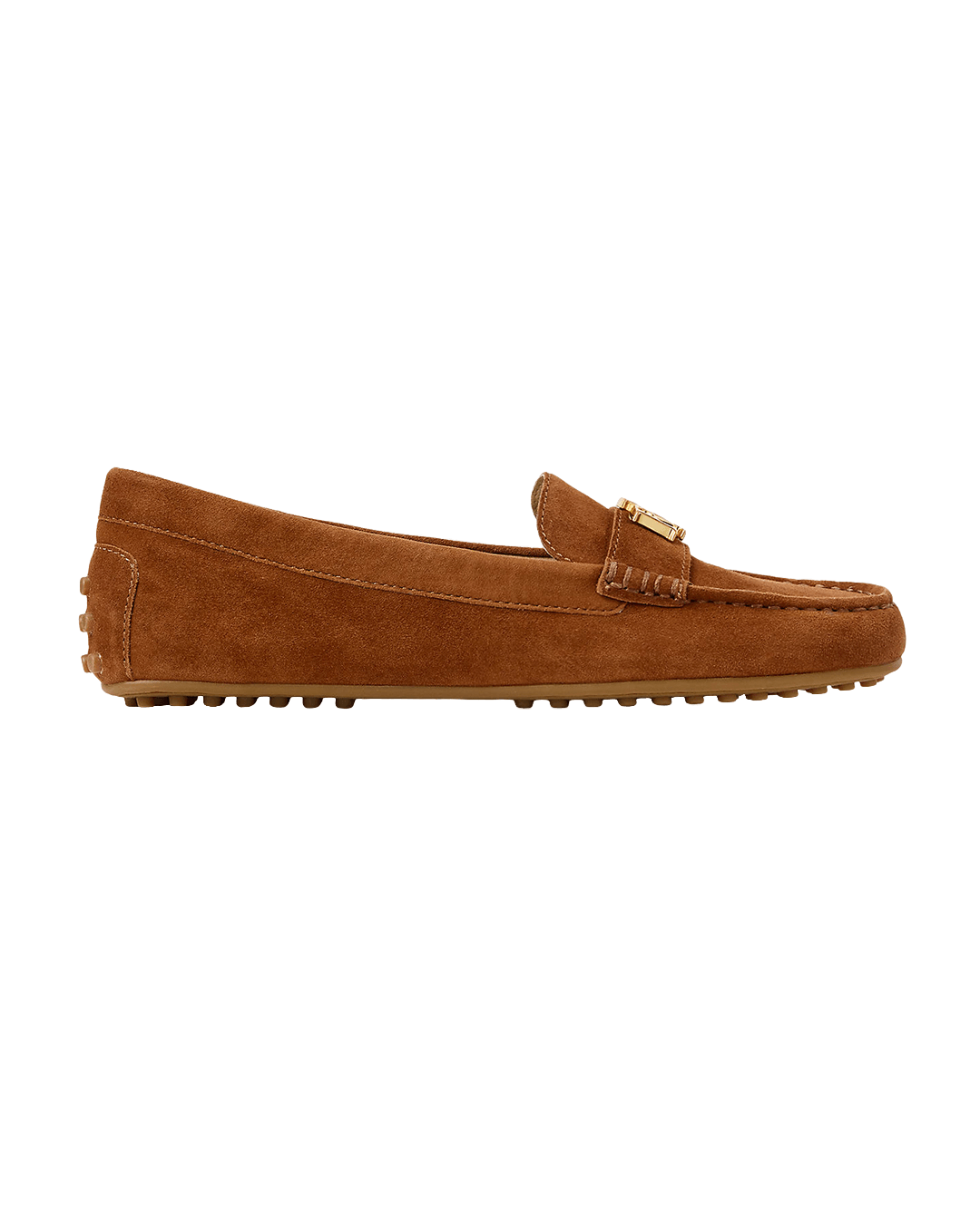 Lauren By Ralph Lauren Shoes Lauren Brown Lauren Barnsbury Suede Loafer Brown