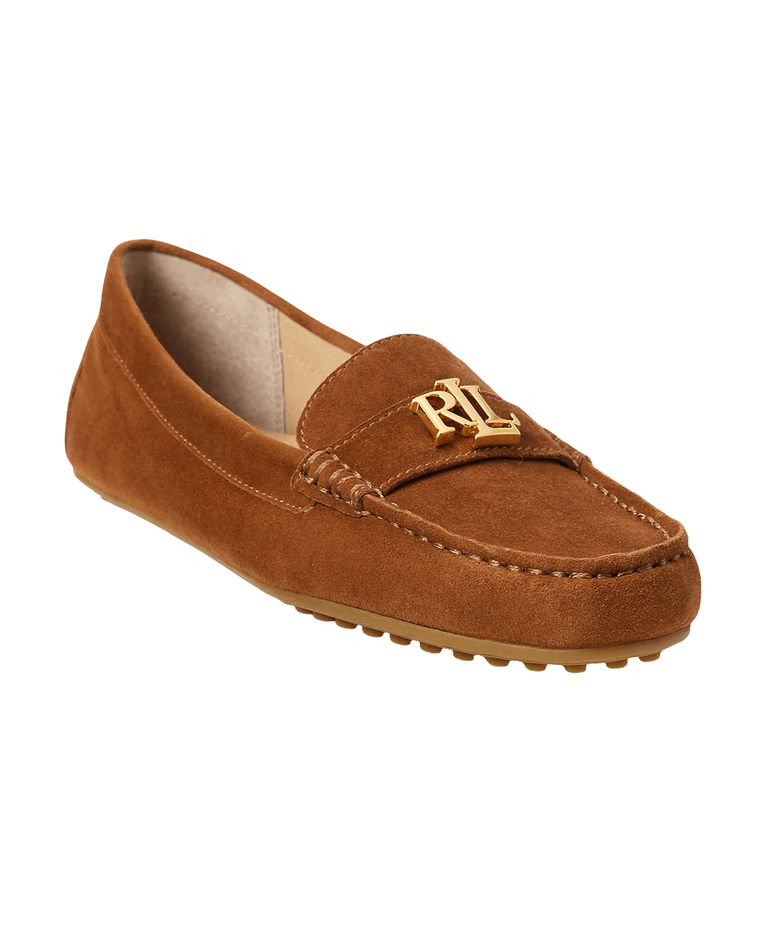 Lauren By Ralph Lauren Shoes Lauren Brown Lauren Barnsbury Suede Loafer Brown