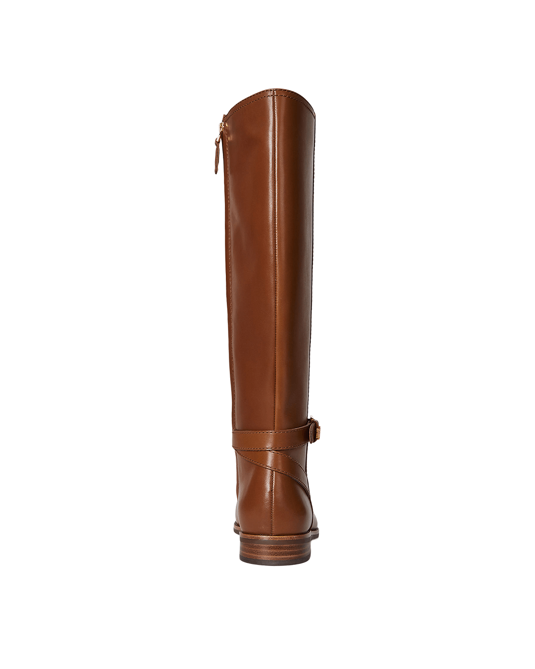 Lauren By Ralph Lauren Shoes Lauren Brown Lauren Brooke Ii Calfskin Tall Boot Brown