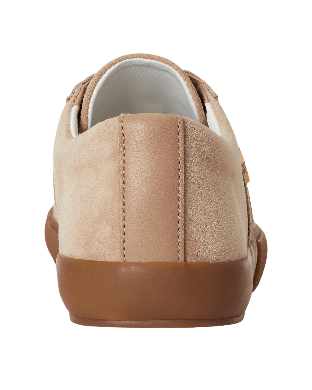 Lauren By Ralph Lauren Shoes Lauren Brown Lauren Janson Ii Suede & Nappa Leather Sneaker Brown
