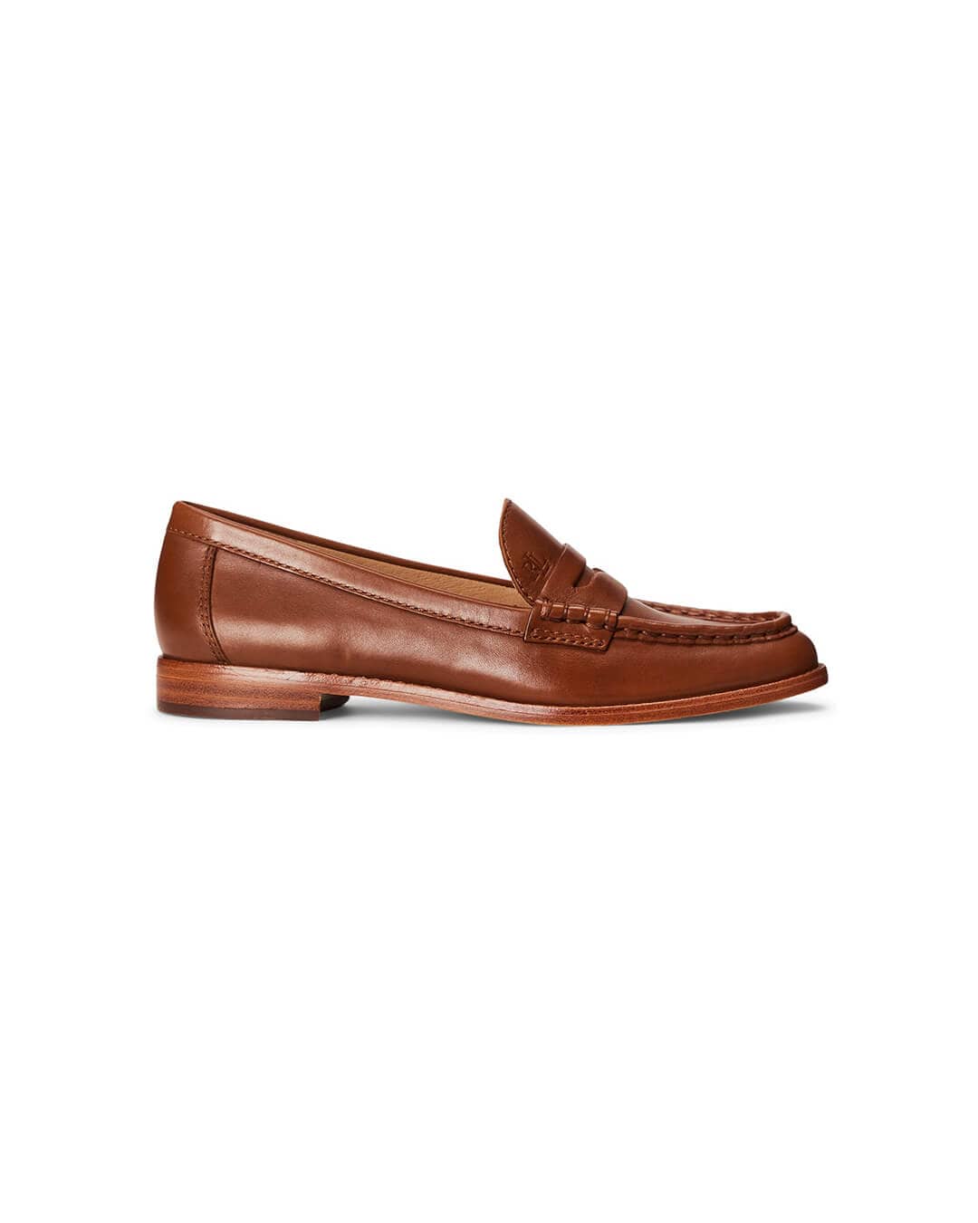 Lauren By Ralph Lauren Shoes Lauren by Ralph Lauren Brown Wynnie Burnished Leather Loafer