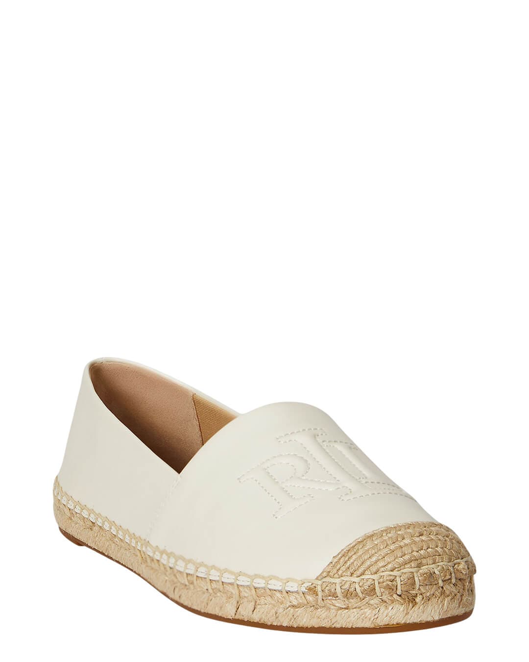 Lauren By Ralph Lauren Shoes Lauren By Ralph Lauren Cameryn Lg 2 Espadrilles Flat White Shoes
