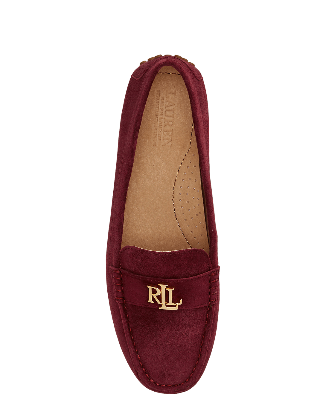 Lauren By Ralph Lauren Shoes Lauren by Ralph Lauren Red Barnsbury Suede Loafers