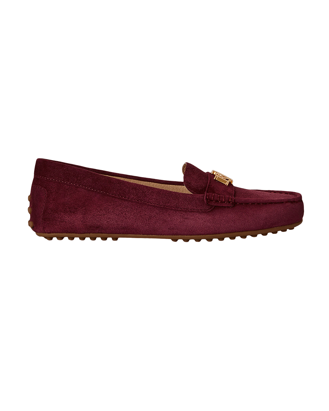 Lauren By Ralph Lauren Shoes Lauren by Ralph Lauren Red Barnsbury Suede Loafers