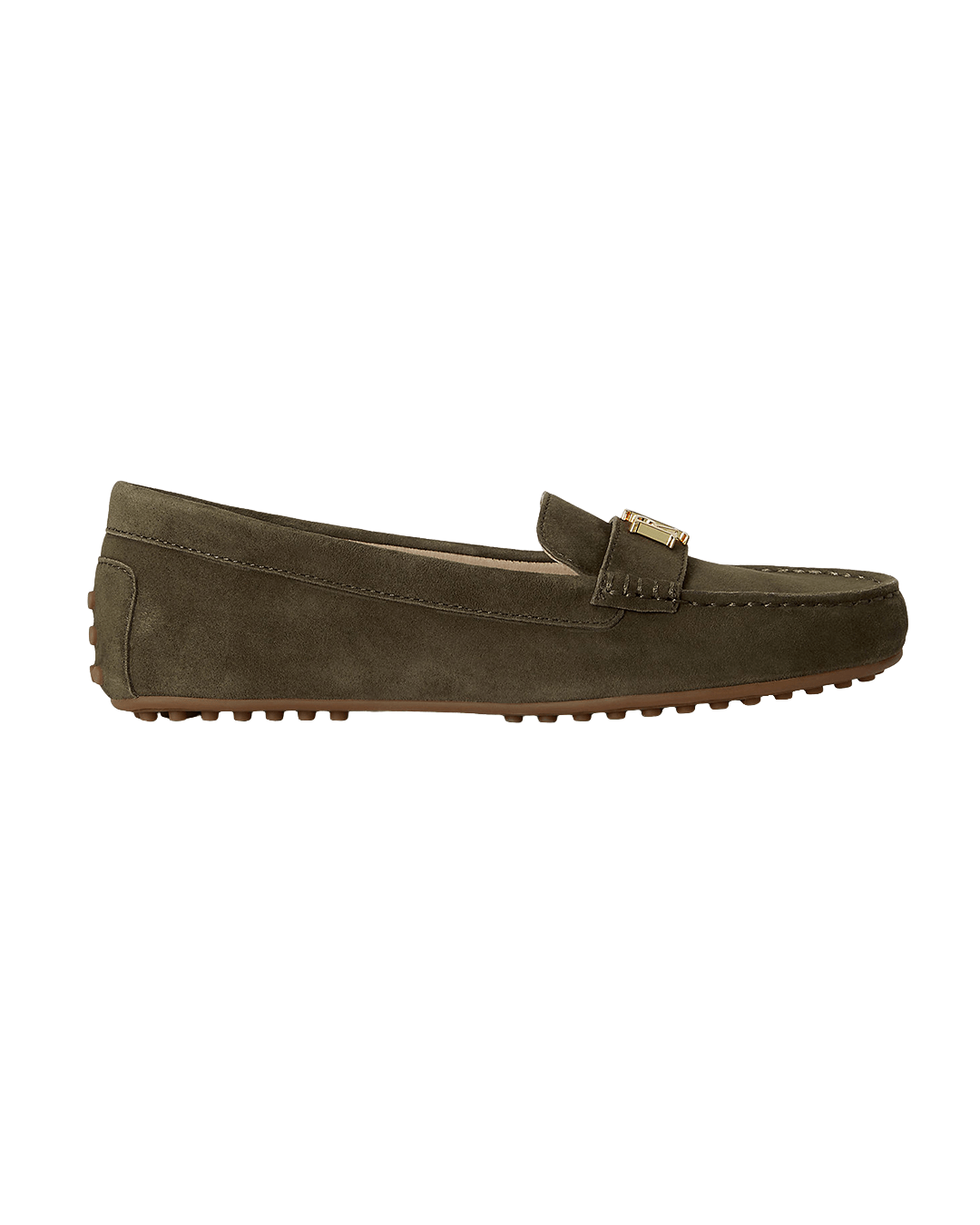 Lauren By Ralph Lauren Shoes Lauren Green Lauren Barnsbury Suede Loafer Green