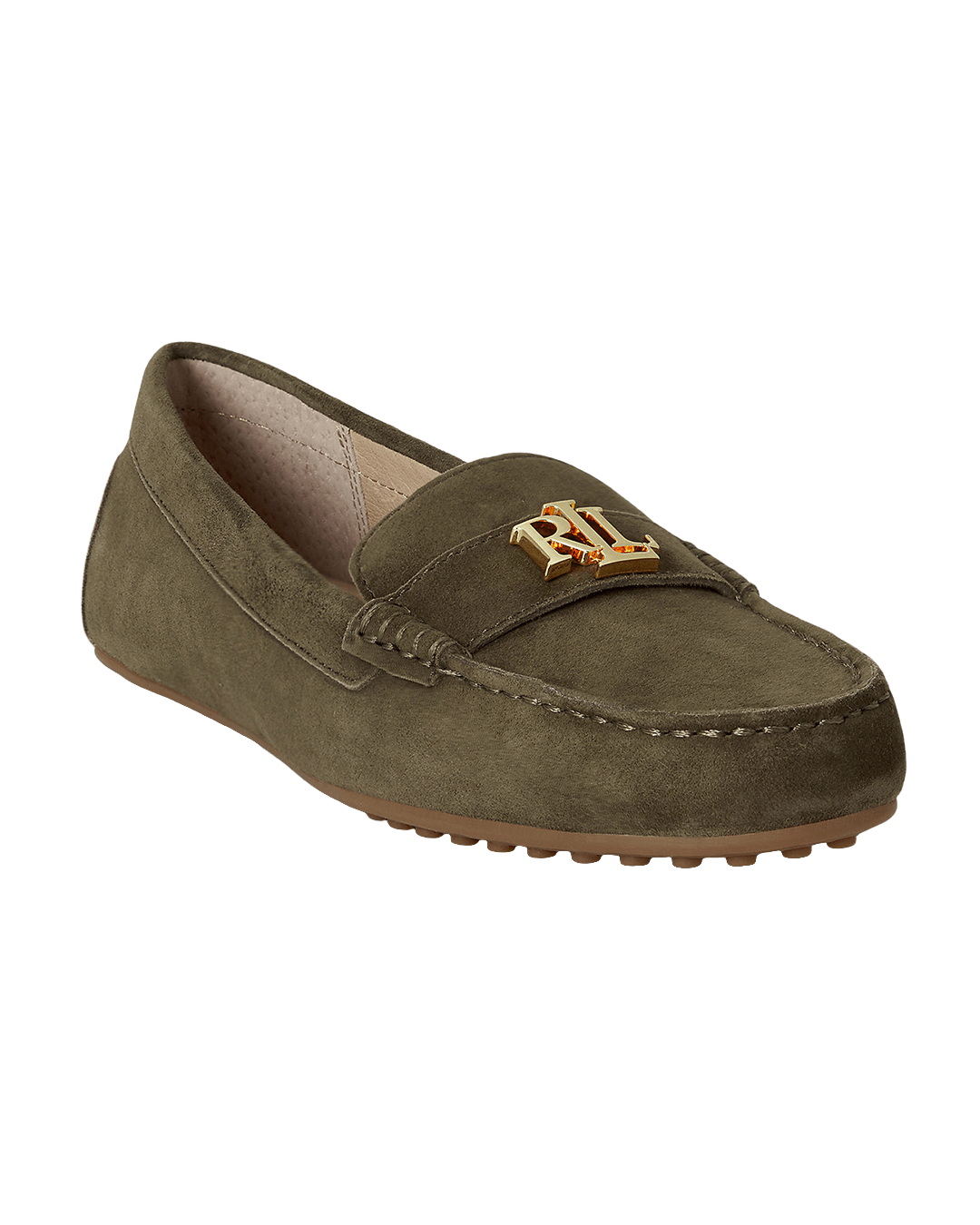 Lauren By Ralph Lauren Shoes Lauren Green Lauren Barnsbury Suede Loafer Green