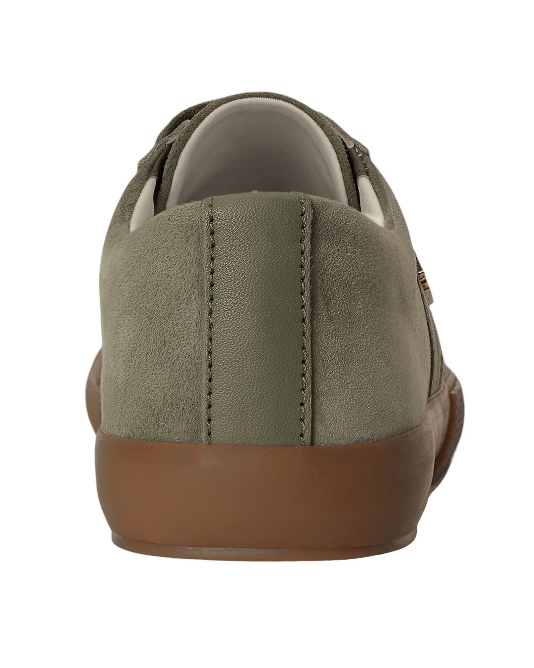 Lauren By Ralph Lauren Shoes Lauren Green Lauren Janson Ii Suede & Nappa Leather Sneaker Green