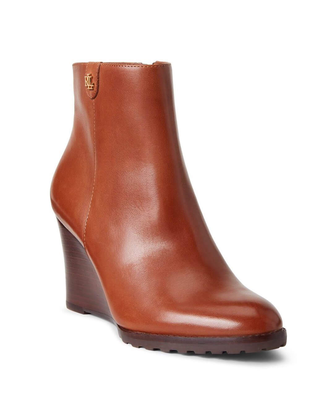 Lauren By Ralph Lauren Shoes SHALEY-BOOTS-CASUAL WEDGE DEEP SADDLE TANAW23