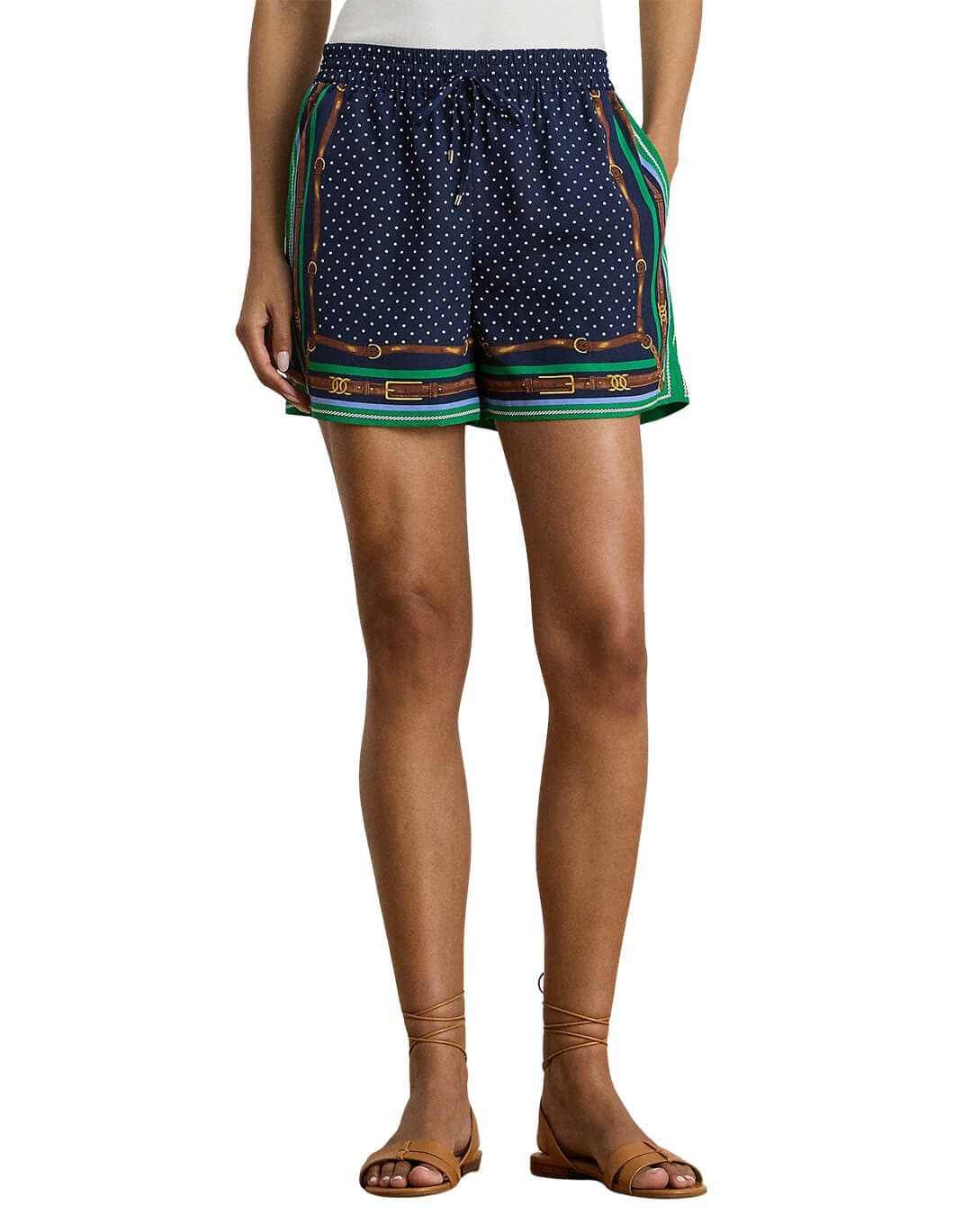 Lauren By Ralph Lauren Shorts Lauren By Ralph Lauren Woven Shorts Blue Shorts