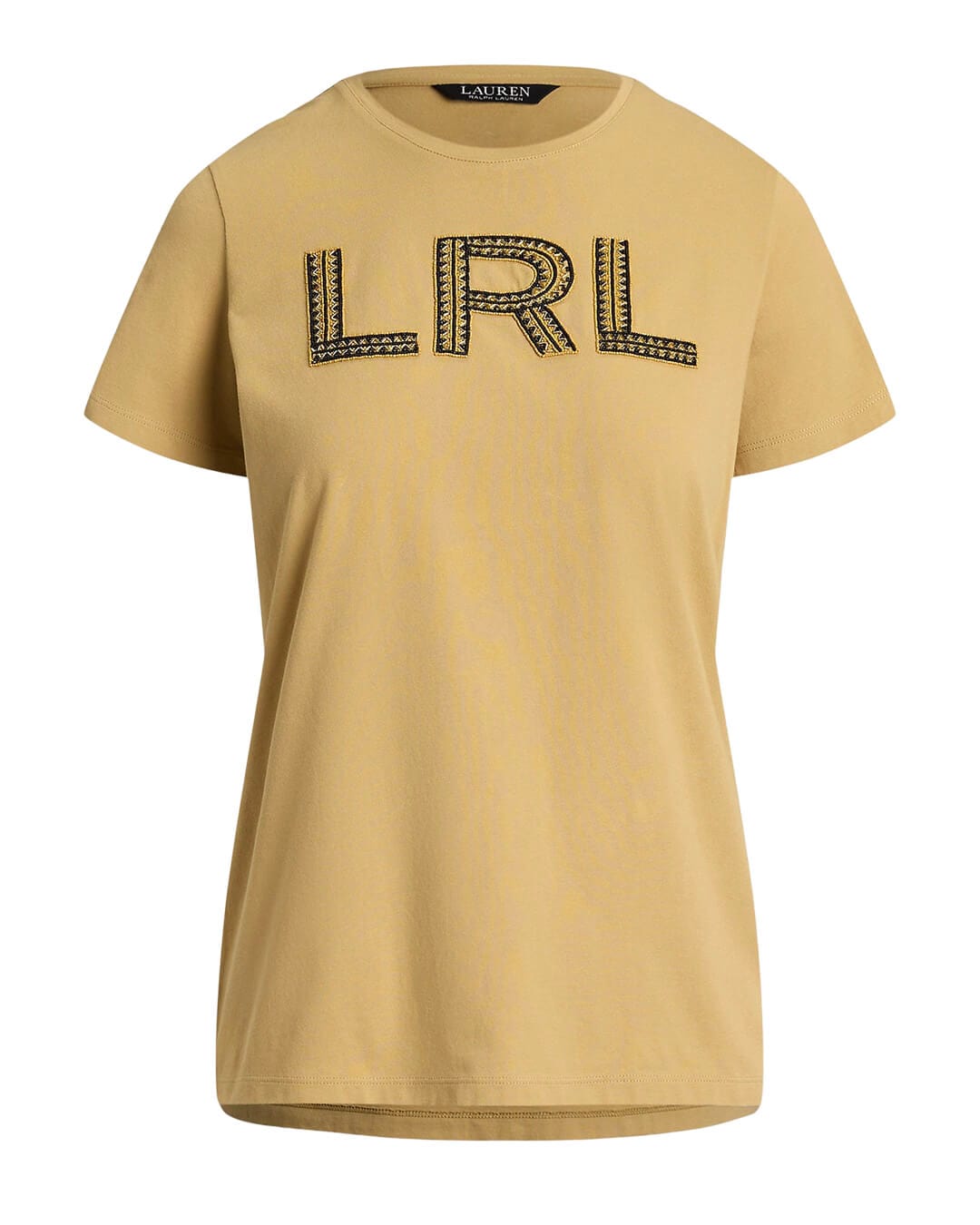 Lauren By Ralph Lauren T-Shirts KATLIN SS T-SHIRT LIGHT BEIGE