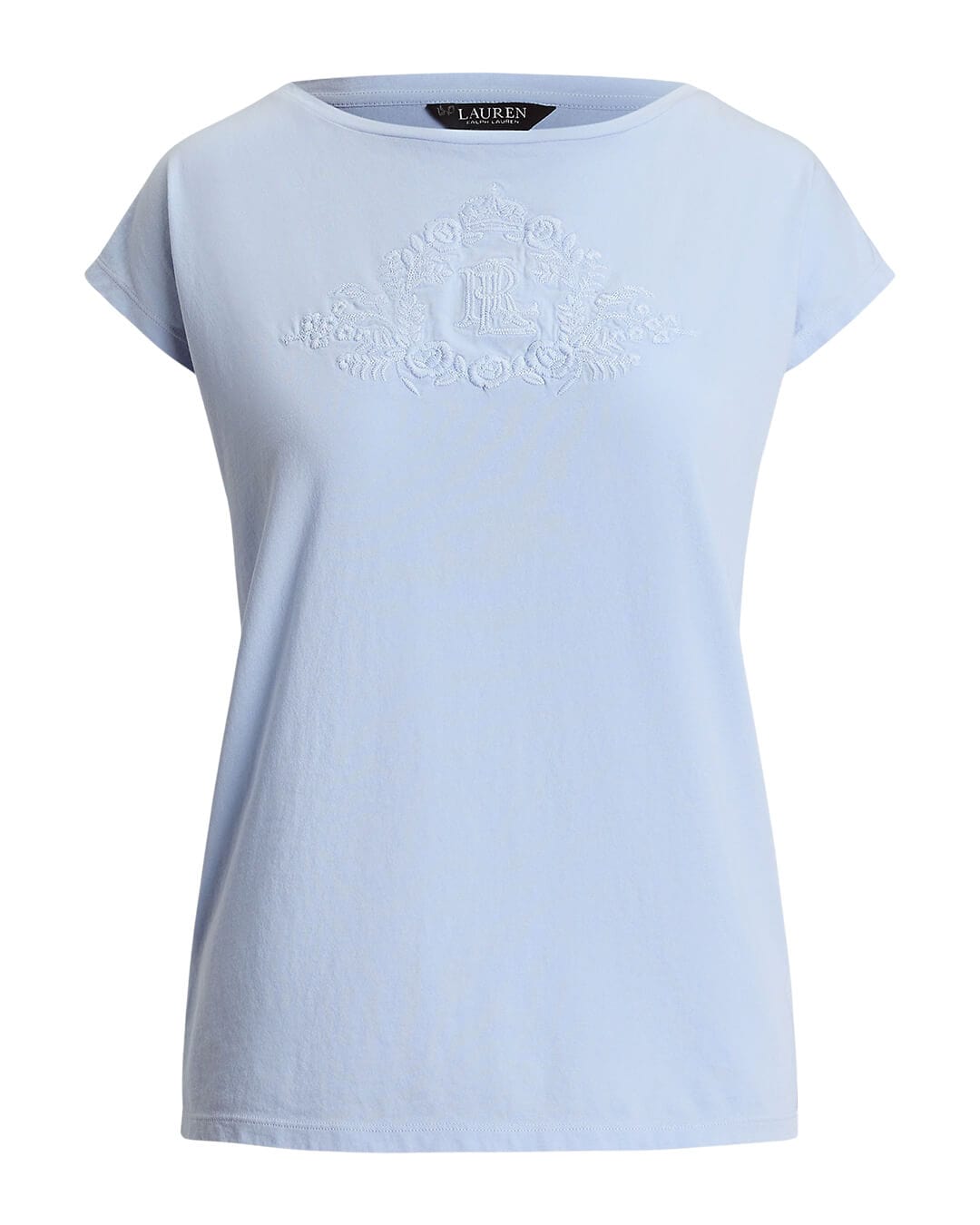 Lauren by Ralph Lauren T-Shirts Lauren by Ralph Lauren Blue Grieta Short Sleeve T-Shirt