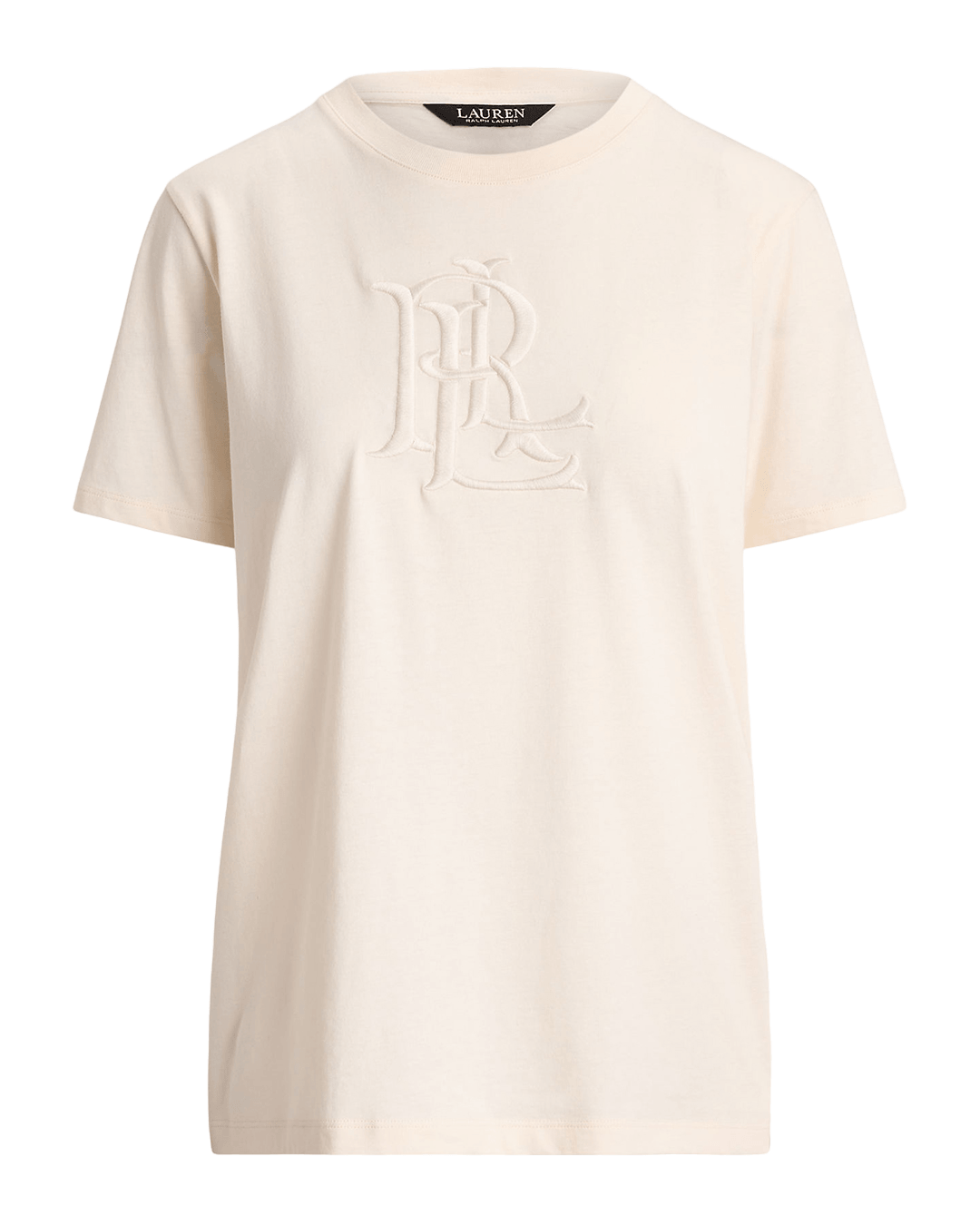 Lauren By Ralph Lauren T-Shirts Lauren by Ralph Lauren Cream Knit T-Shirt