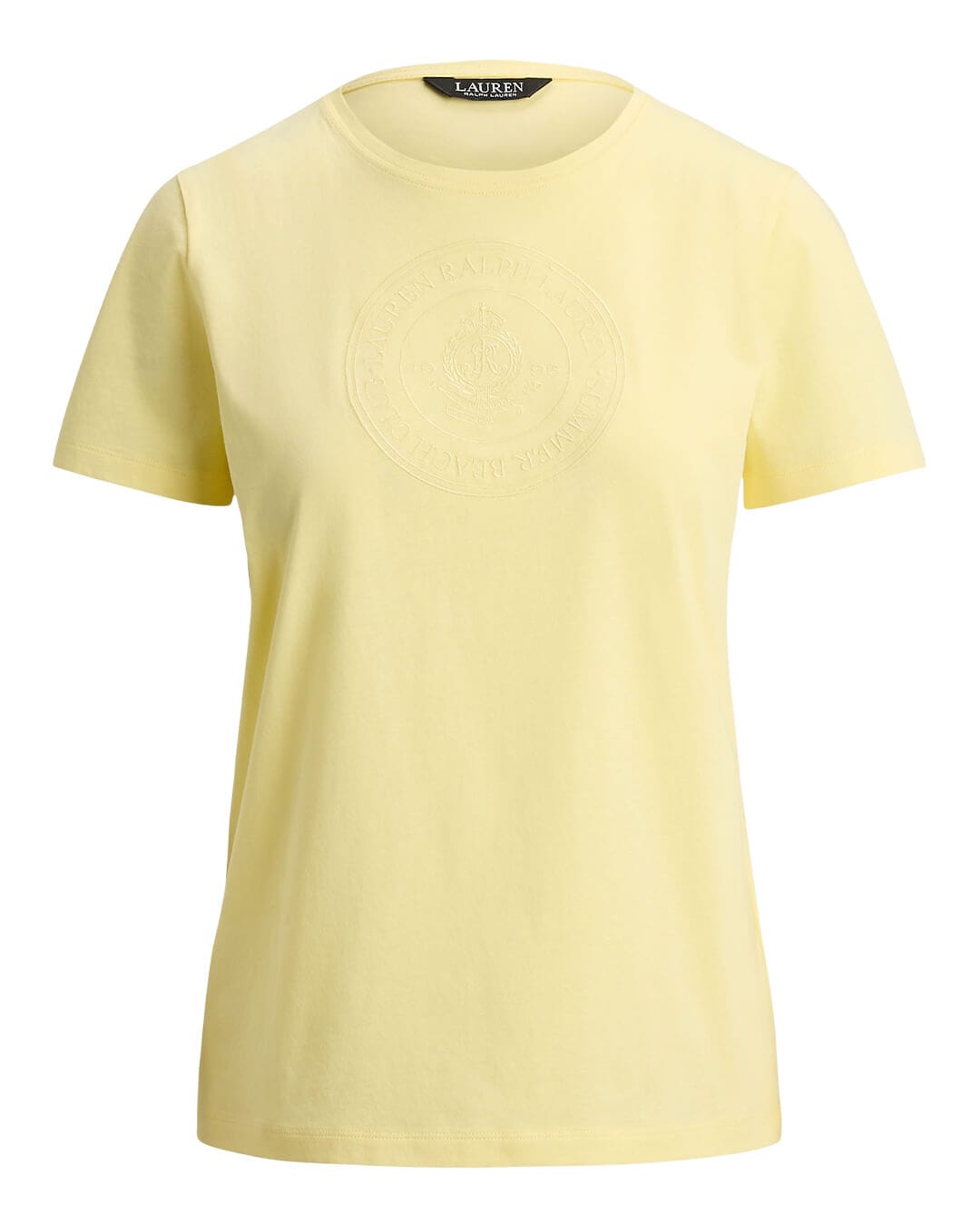 Lauren By Ralph Lauren T-Shirts Lauren By Ralph Lauren Knit T-Shirt Yellow T-Shirt