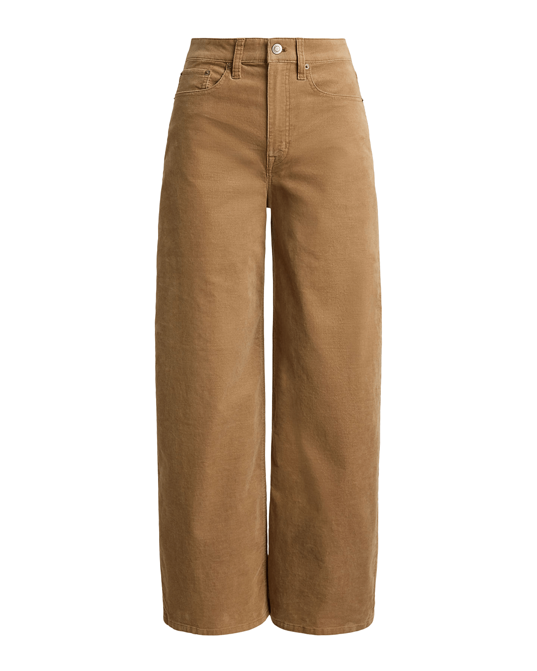 Lauren By Ralph Lauren Trousers Lauren by Ralph Lauren Beige Woven Wide-Leg Trousers