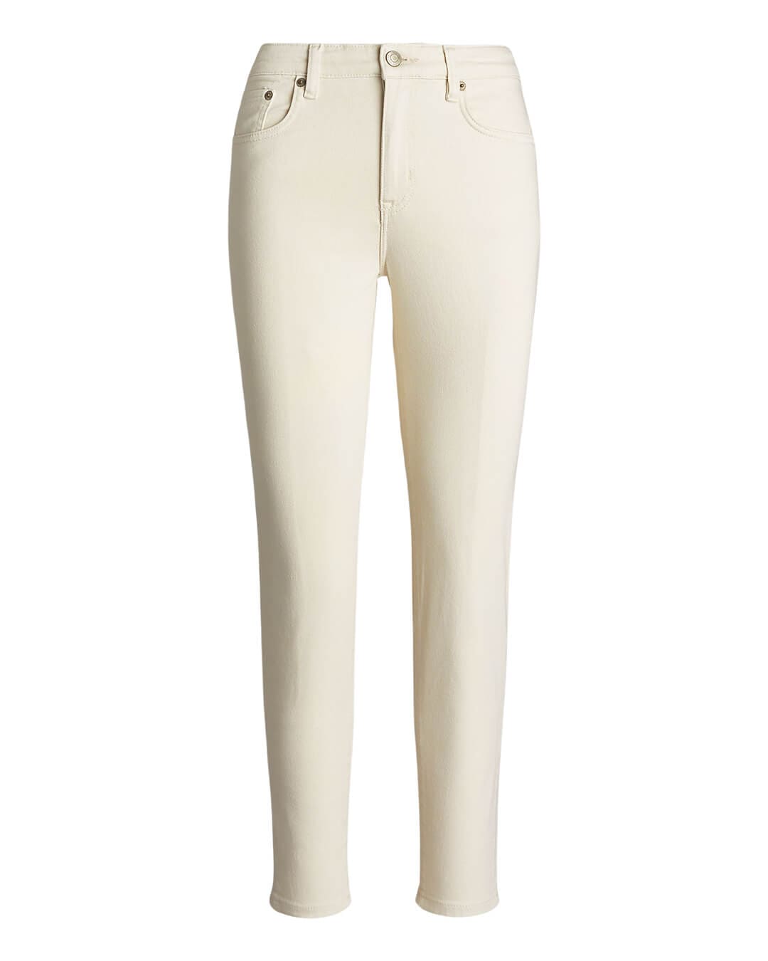 Lauren by Ralph Lauren Trousers Lauren by Ralph Lauren Cream Ankle Skinny Trousers