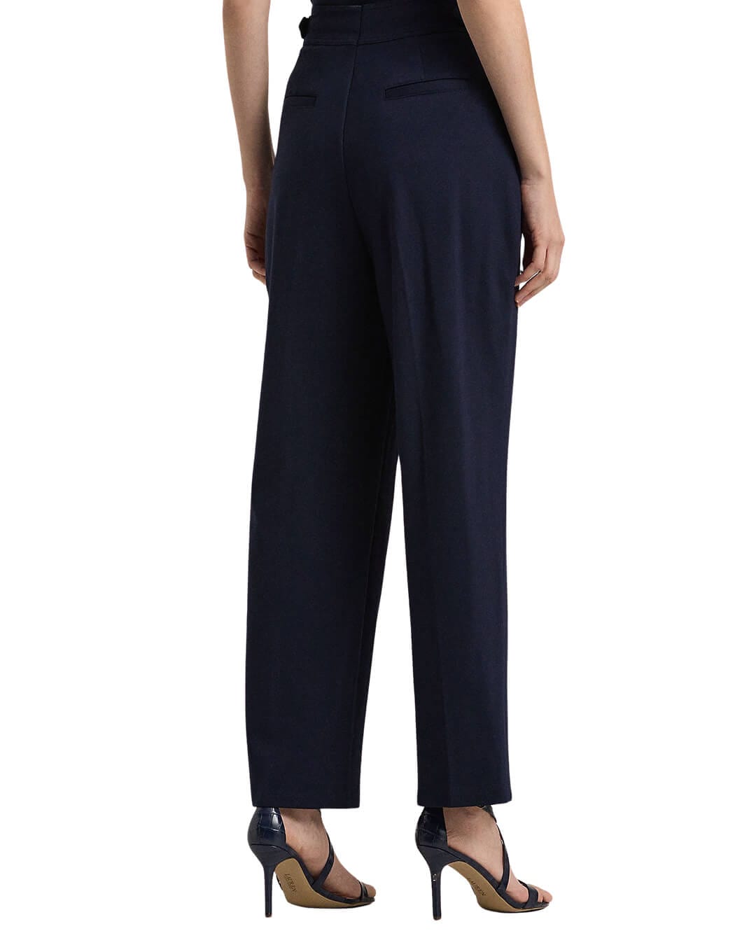 Lauren by Ralph Lauren Trousers Lauren by Ralph Lauren Navy Zattary Cropped Trousers