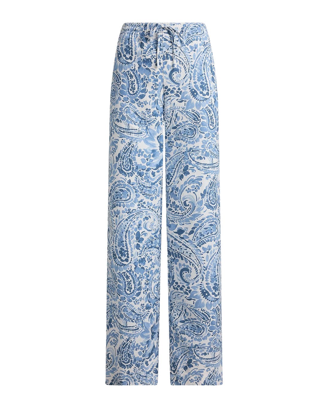 Lauren By Ralph Lauren Trousers Lauren By Ralph Lauren Woven Wide Leg Linen Pants White Trousers