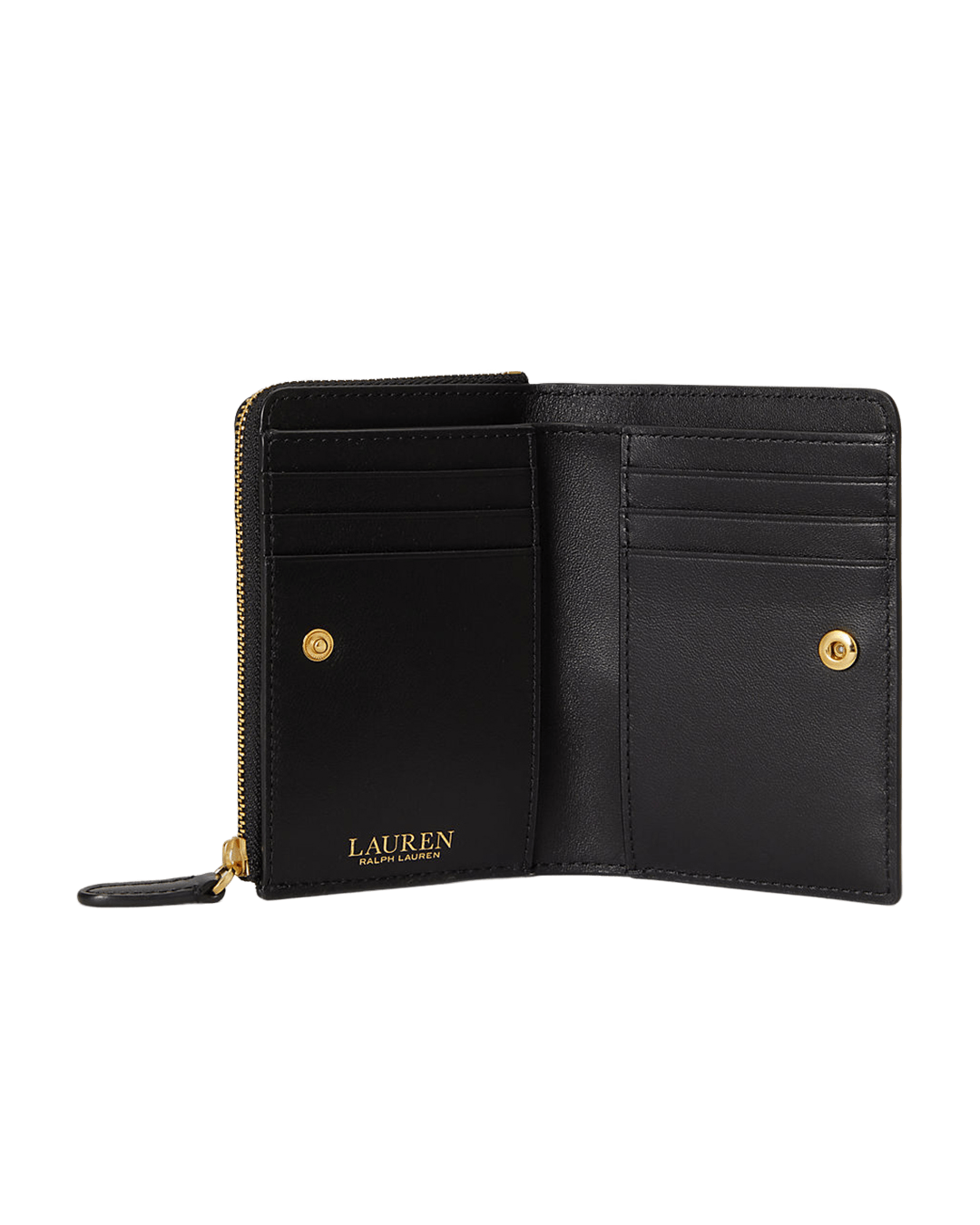 Lauren By Ralph Lauren Wallets ONE Lauren by Ralph Lauren Black Small Bifold Wallet