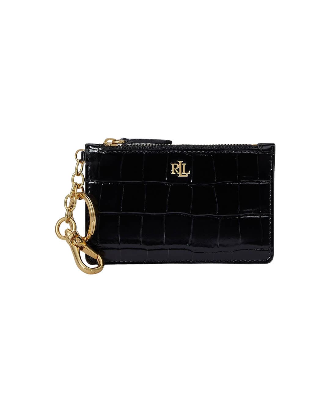Lauren By Ralph Lauren Wallets One Size Lauren By Ralph Lauren Black Zip Card  Wallet