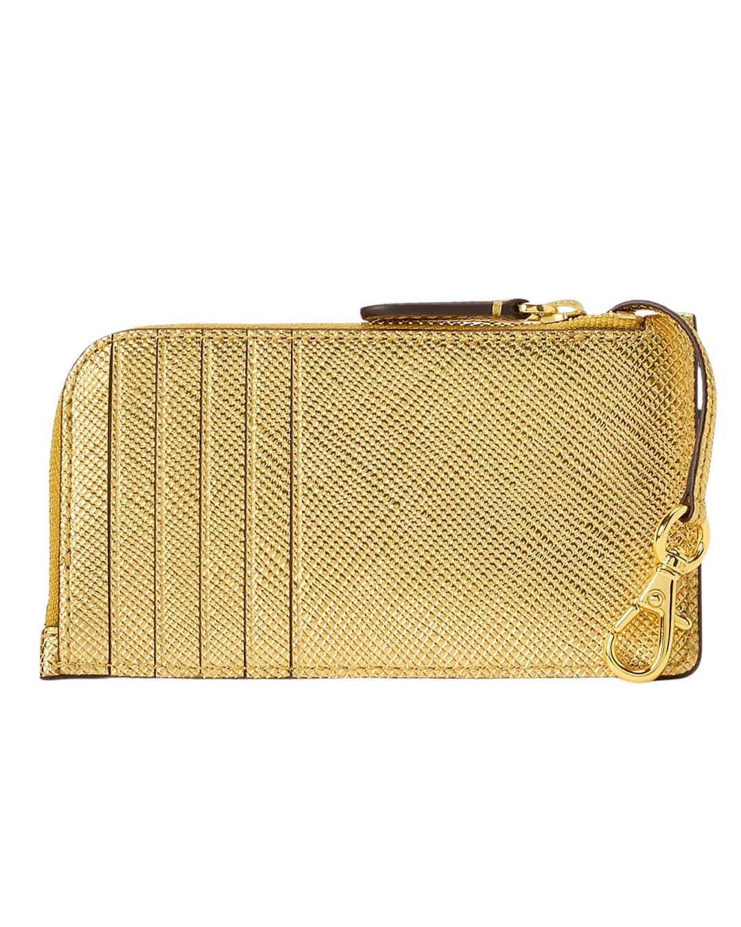 Lauren By Ralph Lauren Wallets One Size Lauren By Ralph Lauren Zip Card Case Small Gold Wallet
