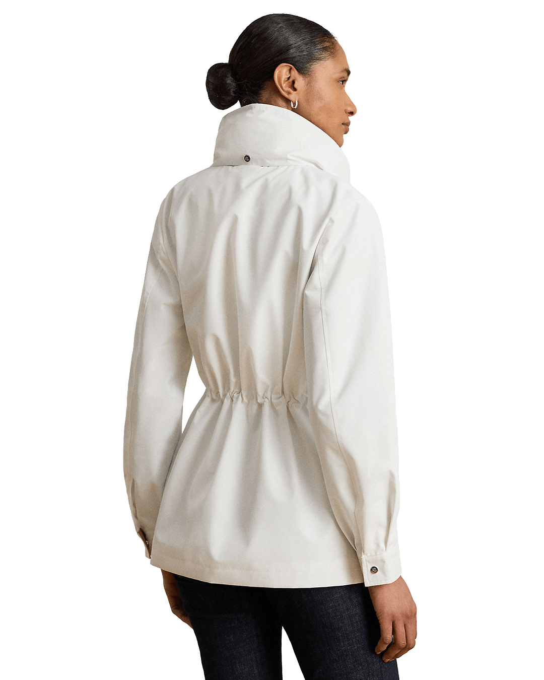 Lauren Coats Lauren Cream Lauren Hooded Funnelneck Anorak Cream