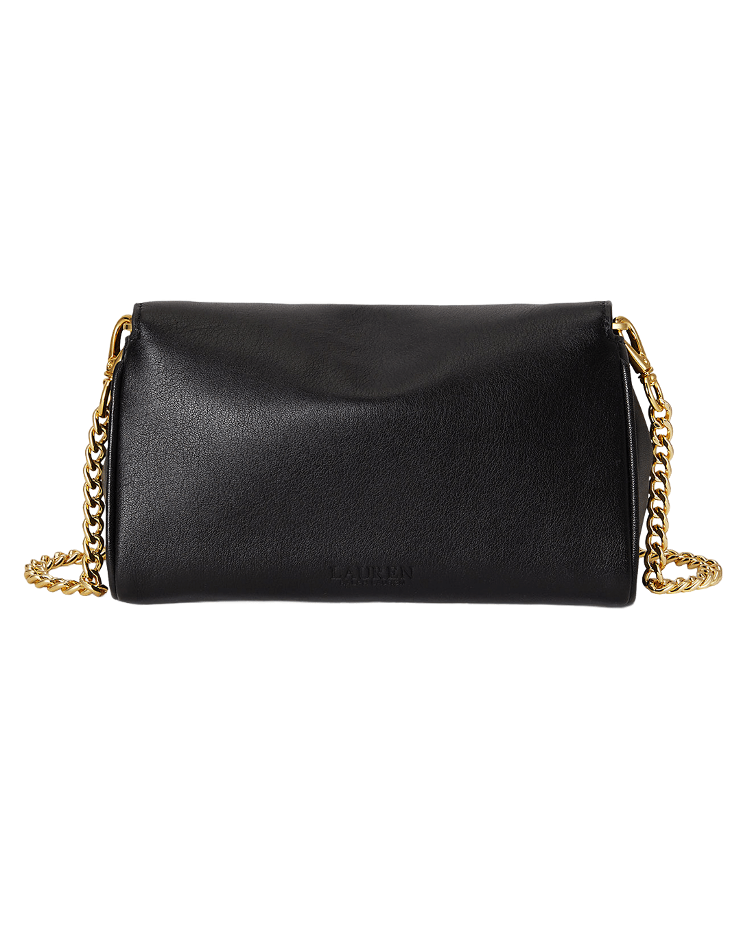 Lauren Wallets ONE Lauren Black Lauren Nappa Leather Tanner Crossbody Wallet Black