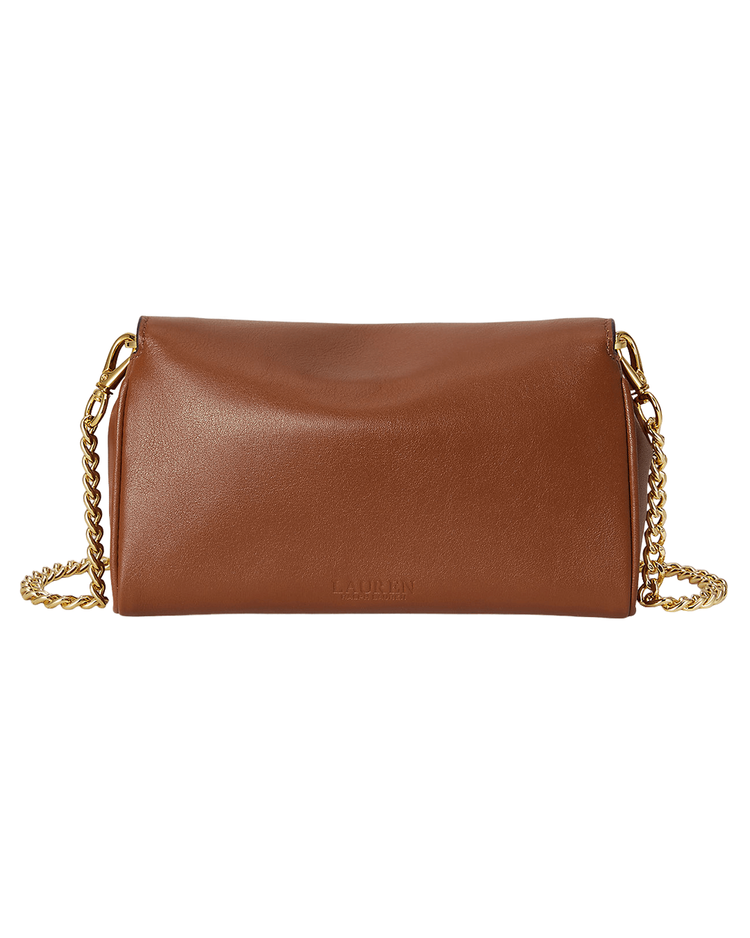 Lauren Wallets ONE Lauren Brown Lauren Nappa Leather Tanner Crossbody Wallet Brown