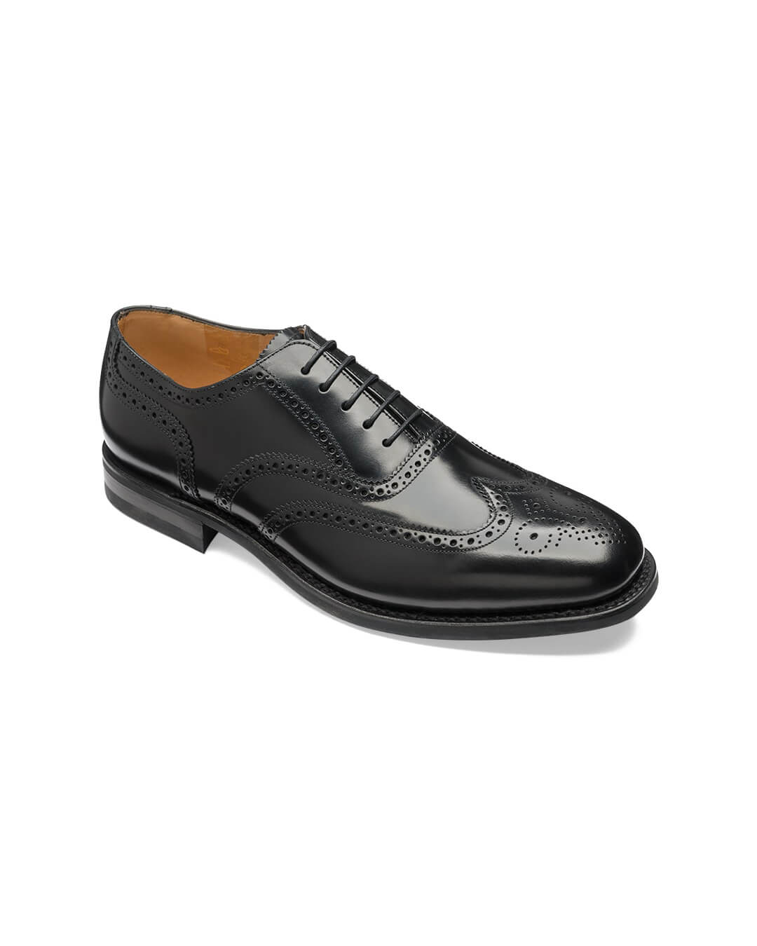 Loake Shoes Loake Black 302 Oford Wingtip Brogues Shoes