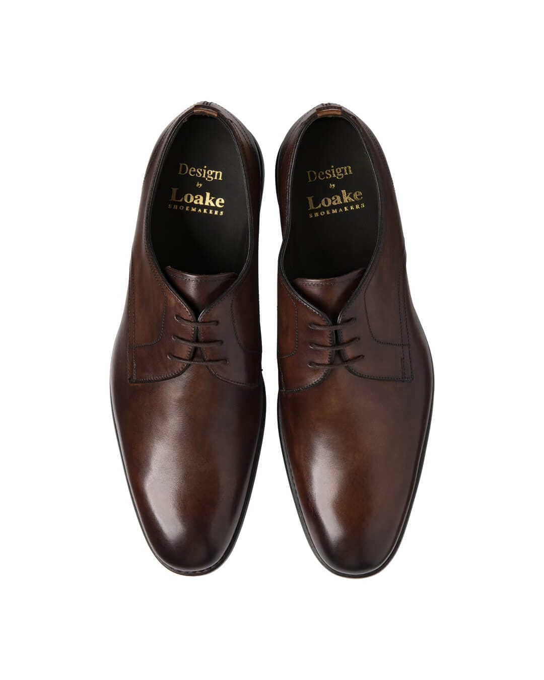 Loake Shoes Loake Brown Atherton Derby Shoes