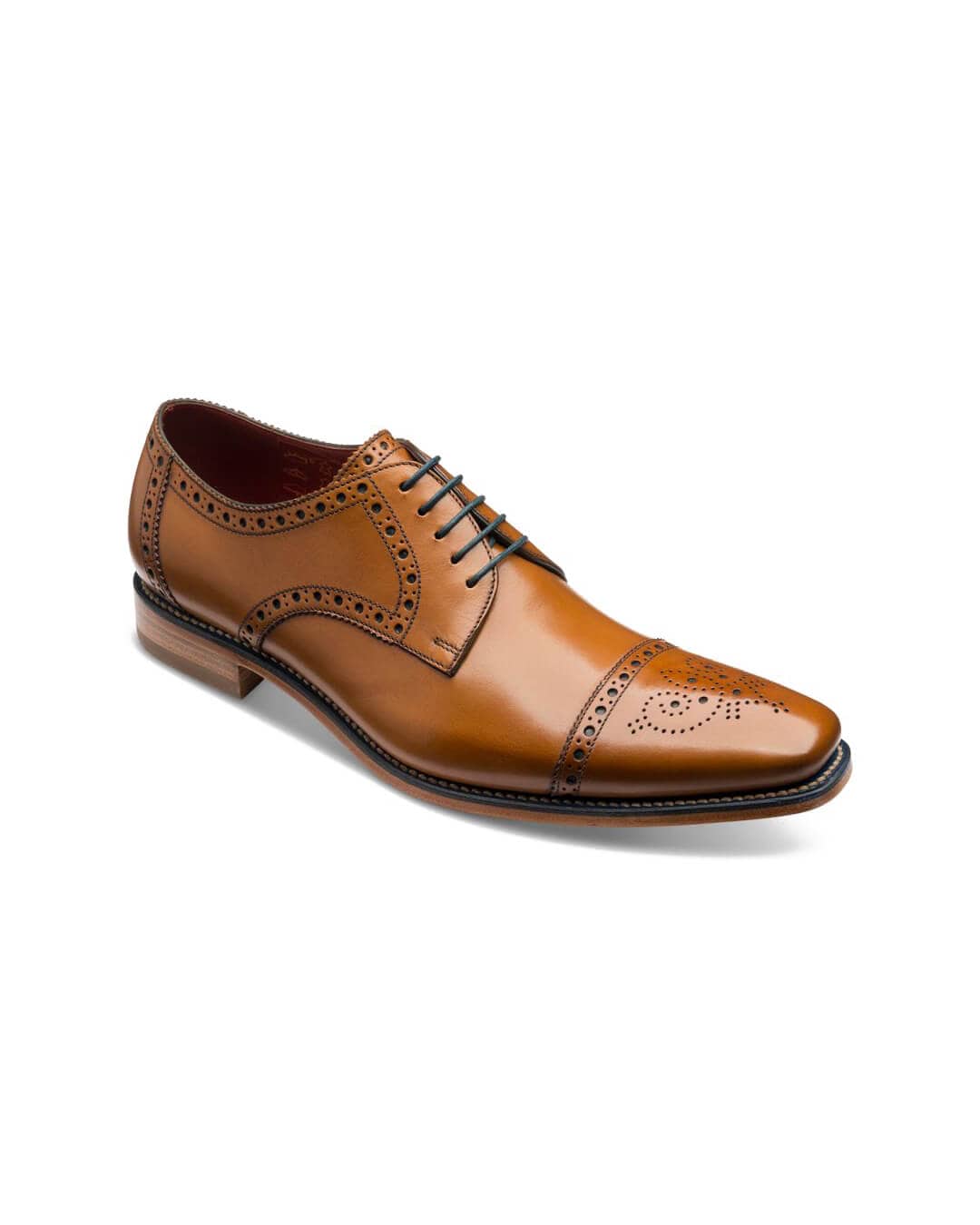Loake Shoes Loake Brown Foley Derby Brogued Shoes