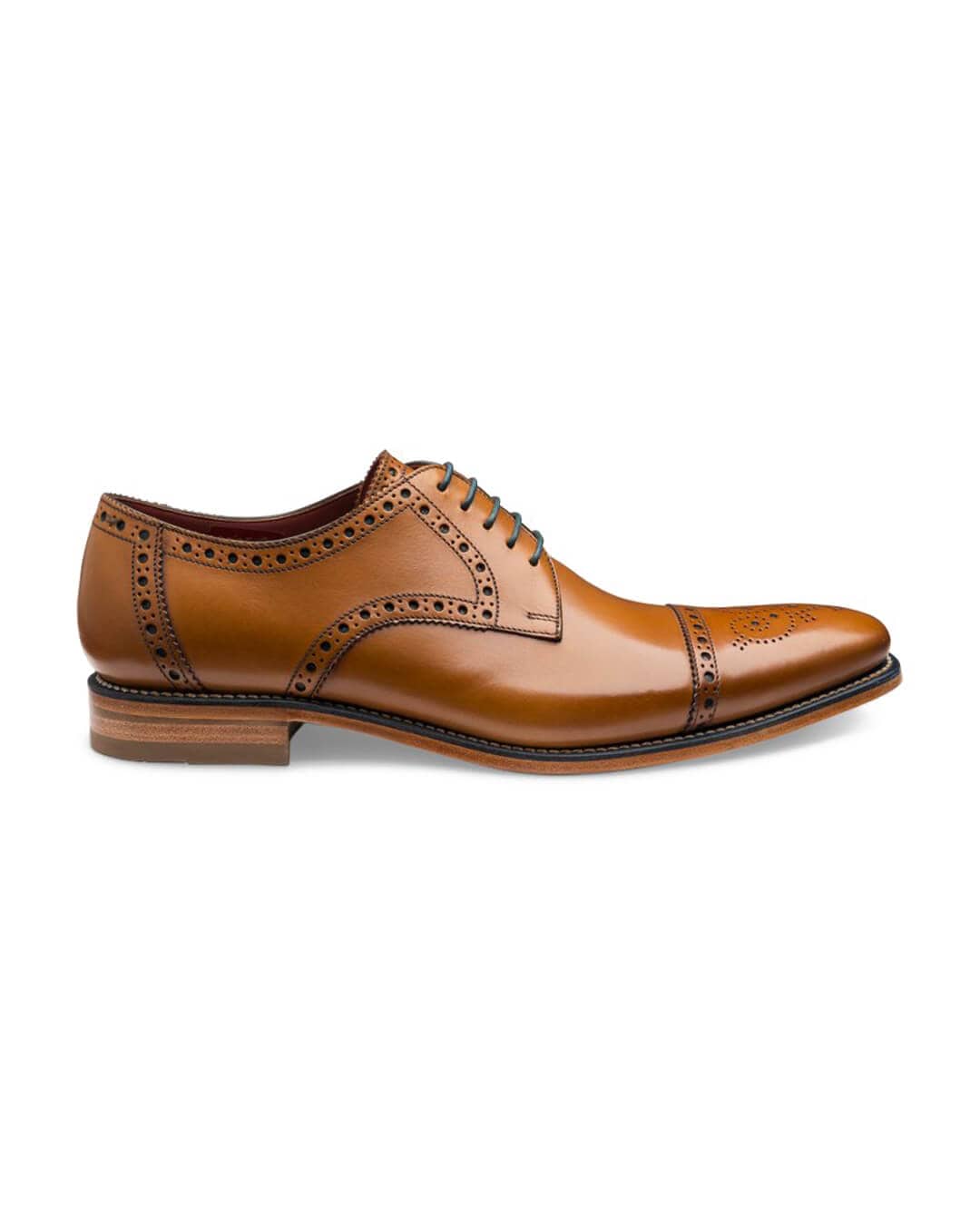 Loake Shoes Loake Brown Foley Derby Brogued Shoes